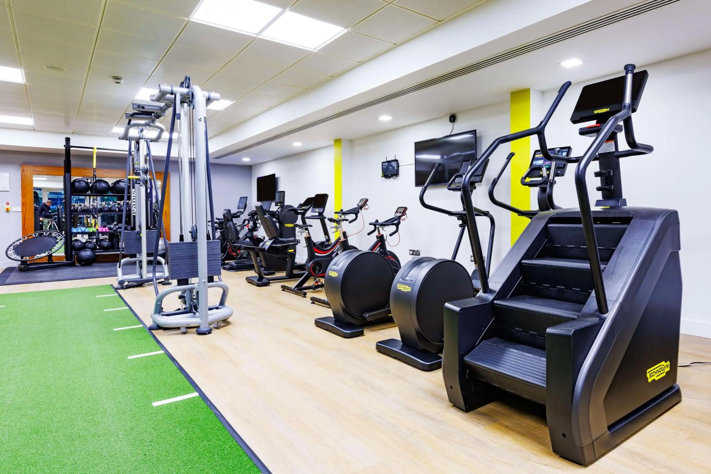 Fitness centre/facilities in Hilton at St George's Park