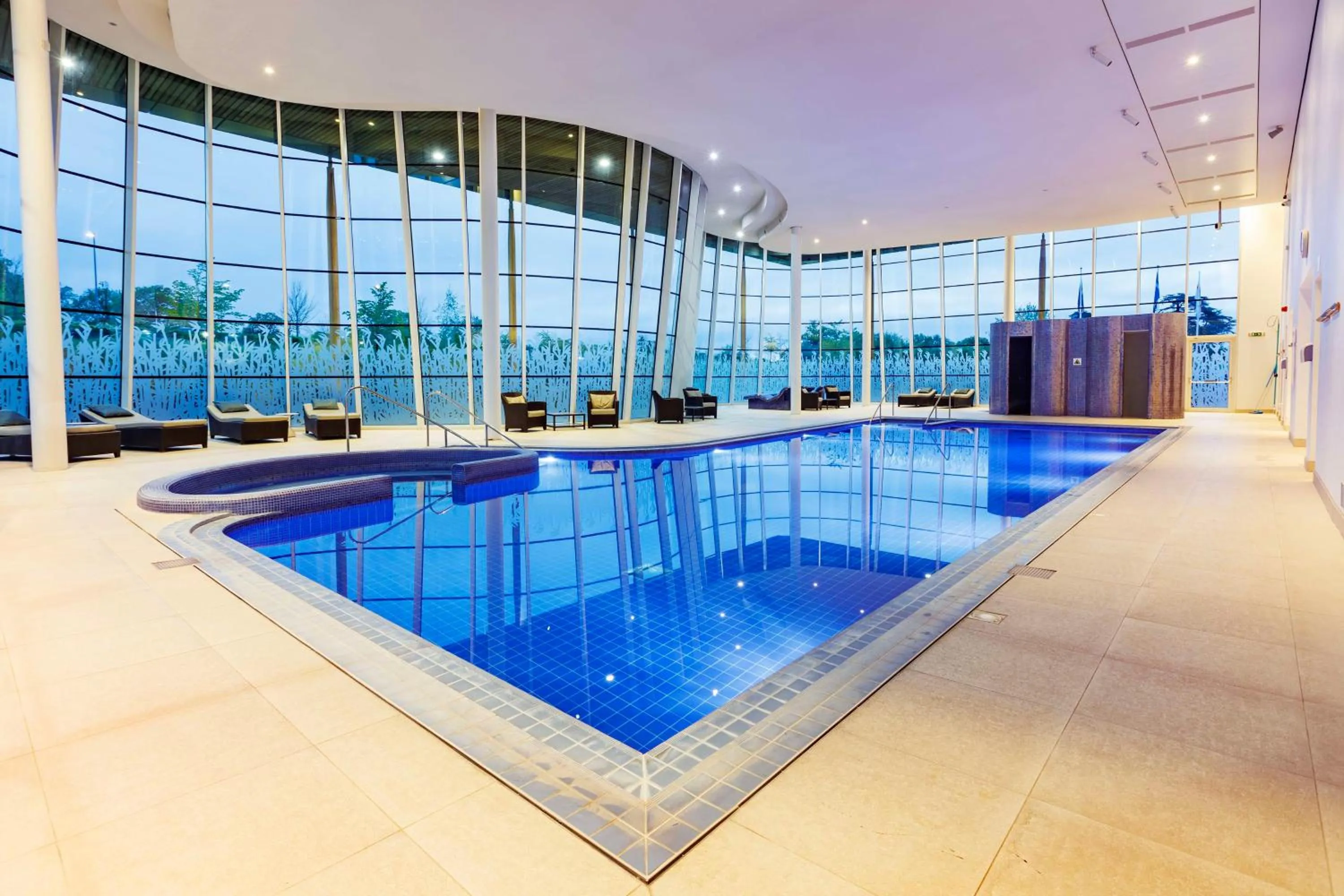 Pool view in Hilton at St George's Park
