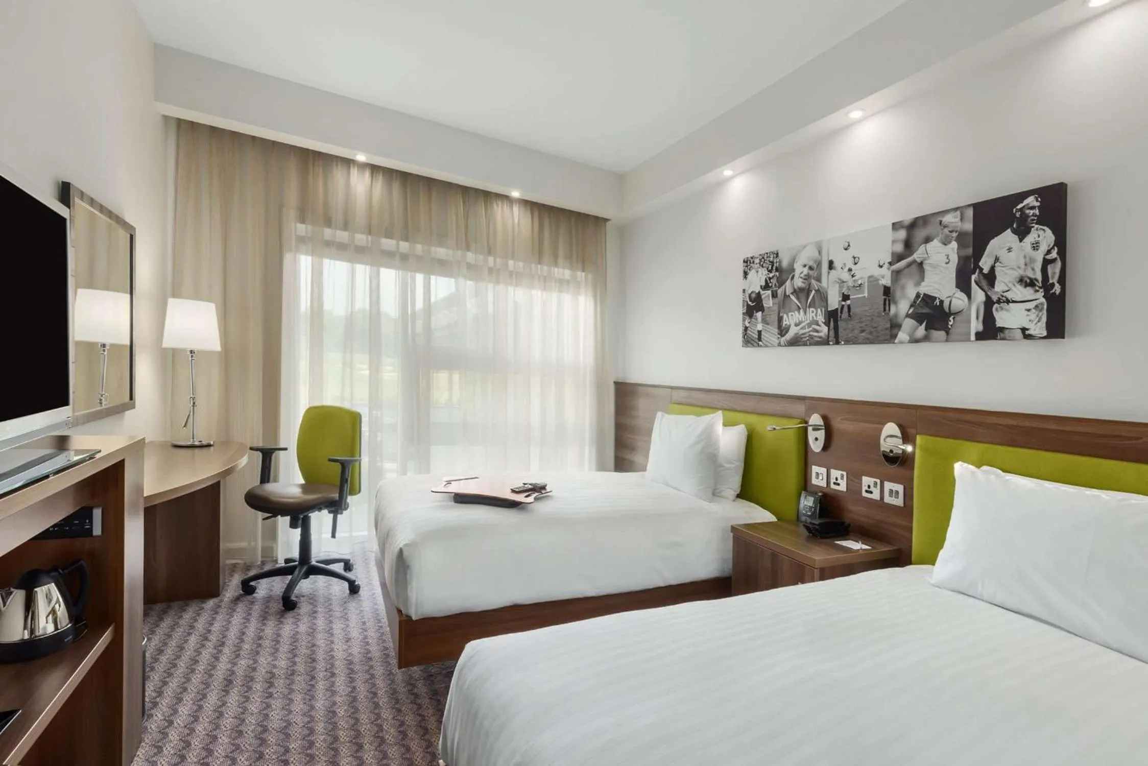 Bed in Hilton at St George's Park