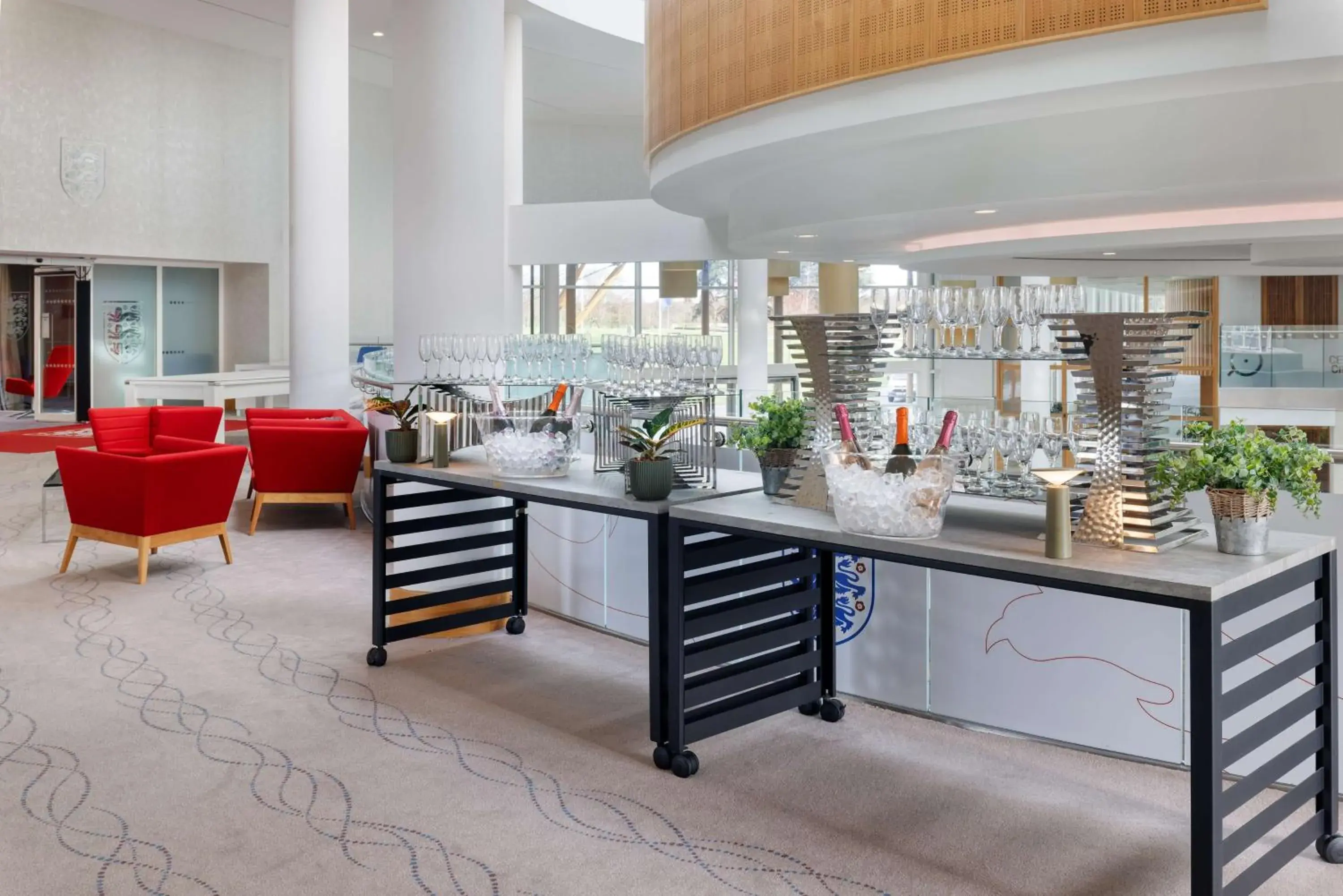 Lobby or reception in Hilton at St George's Park Lobby or reception in Hilton at St George's Park