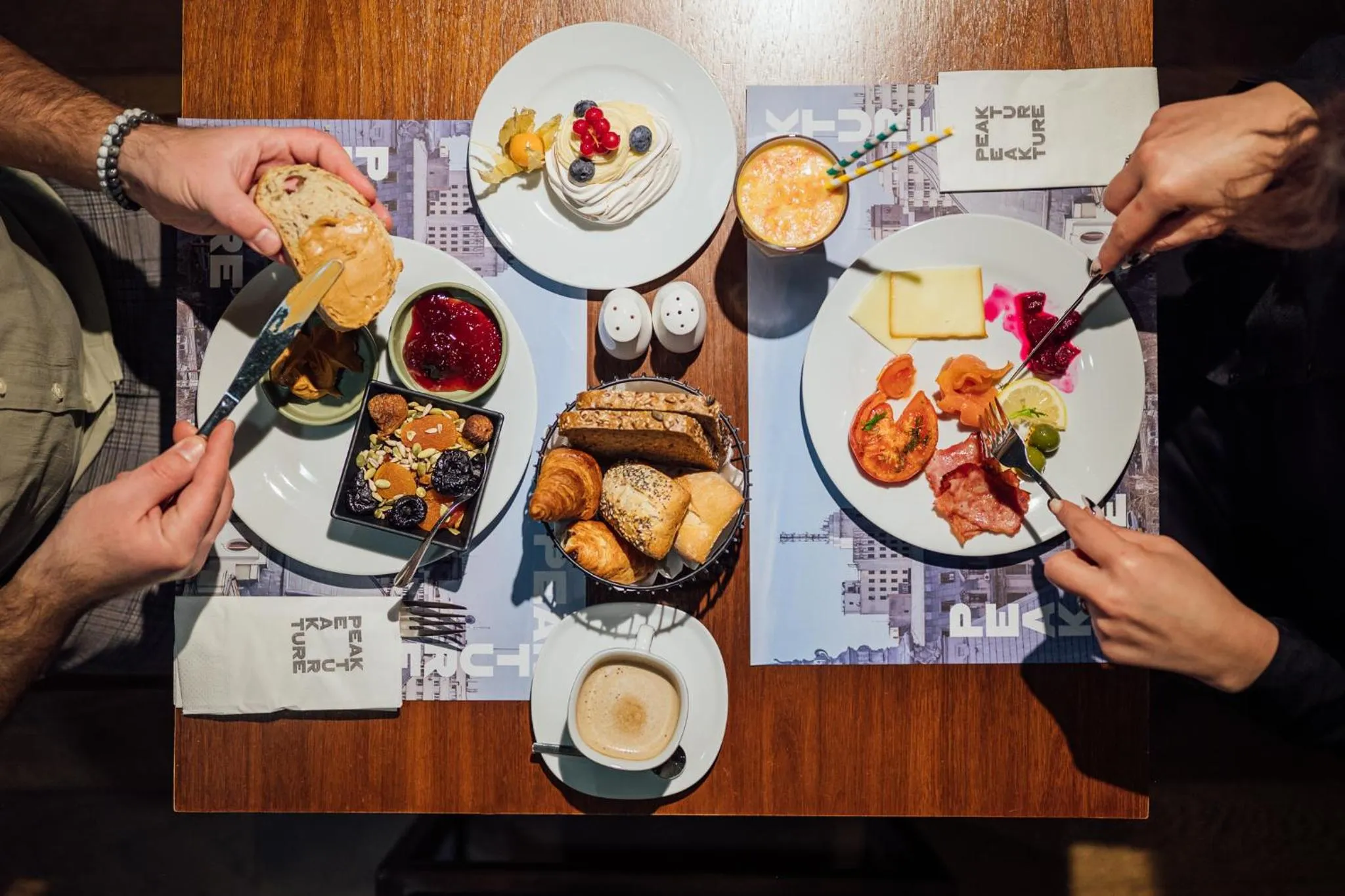 Breakfast in Peakture Hotel