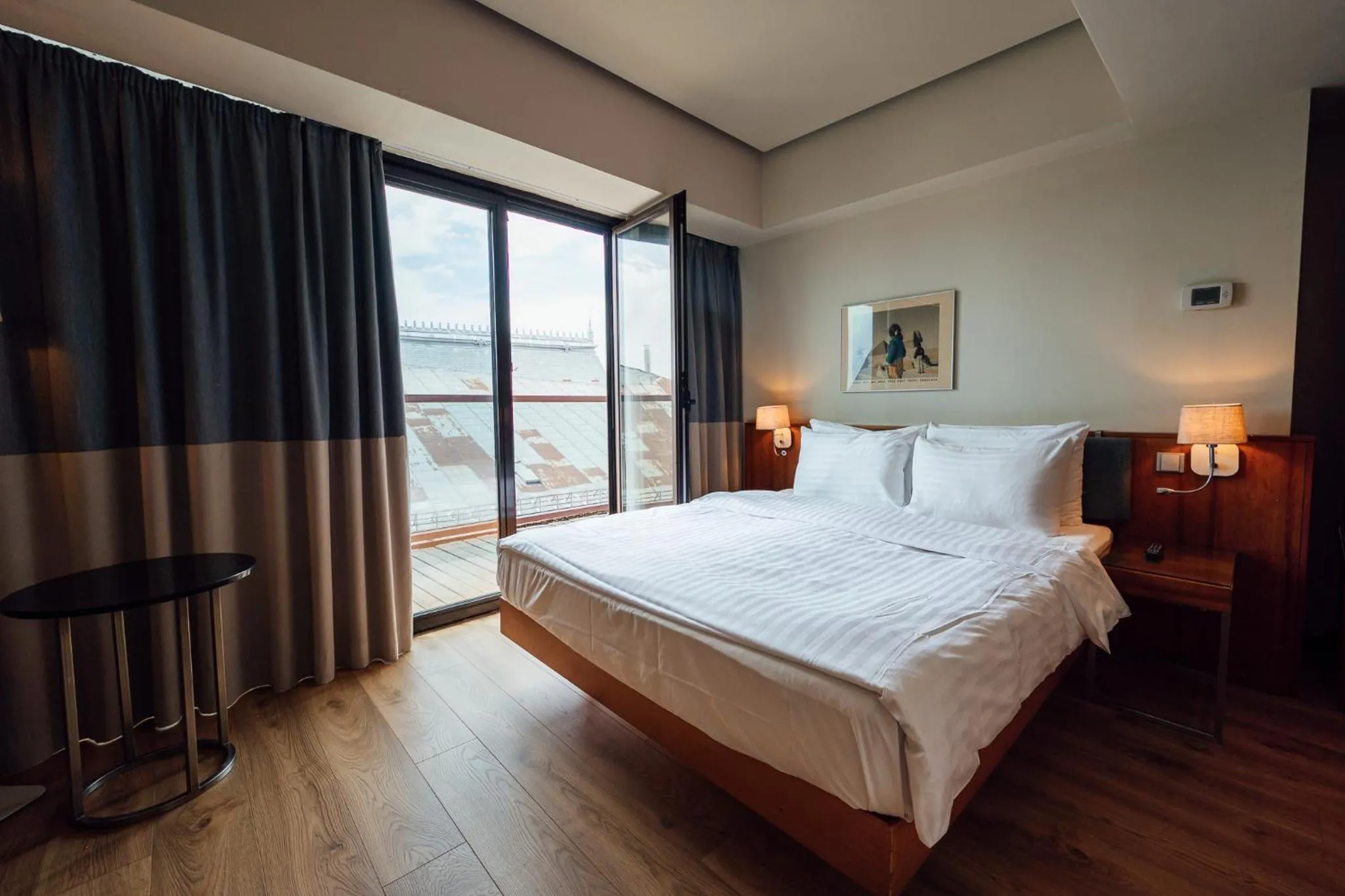 Bed in Peakture Hotel