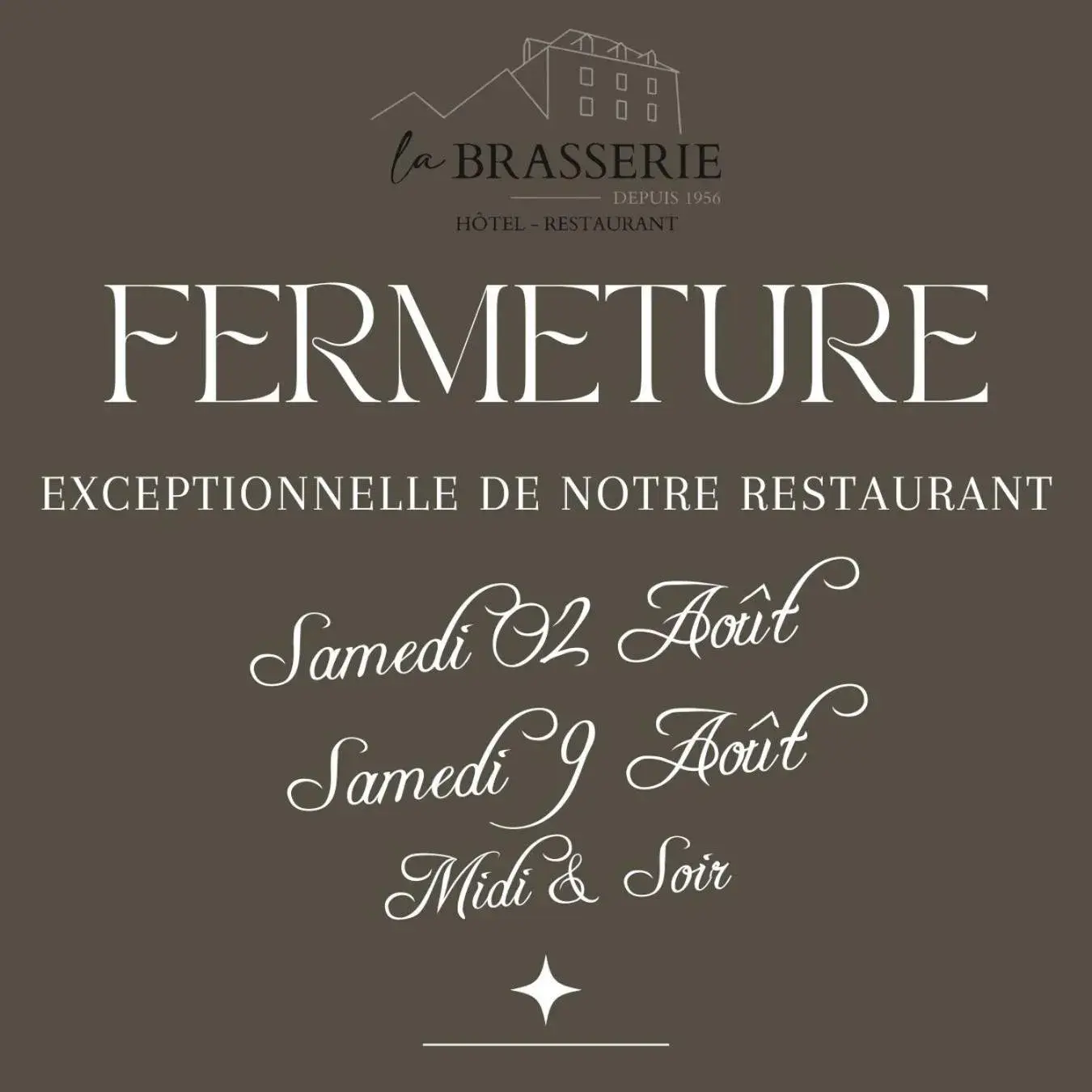 Restaurant/places to eat in Logis Hôtel Restaurant La Brasserie Restaurant/places to eat in Logis Hôtel Restaurant La Brasserie