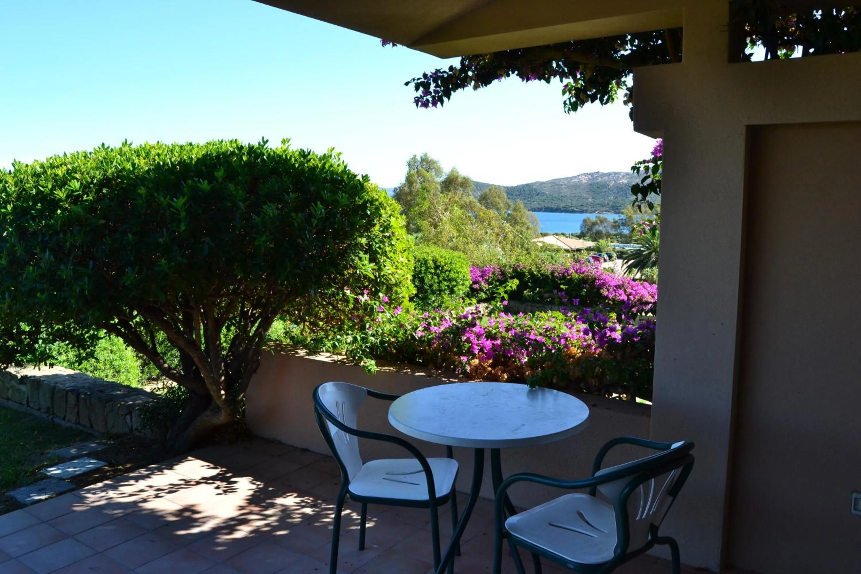 Patio in Residence Porto Mannu