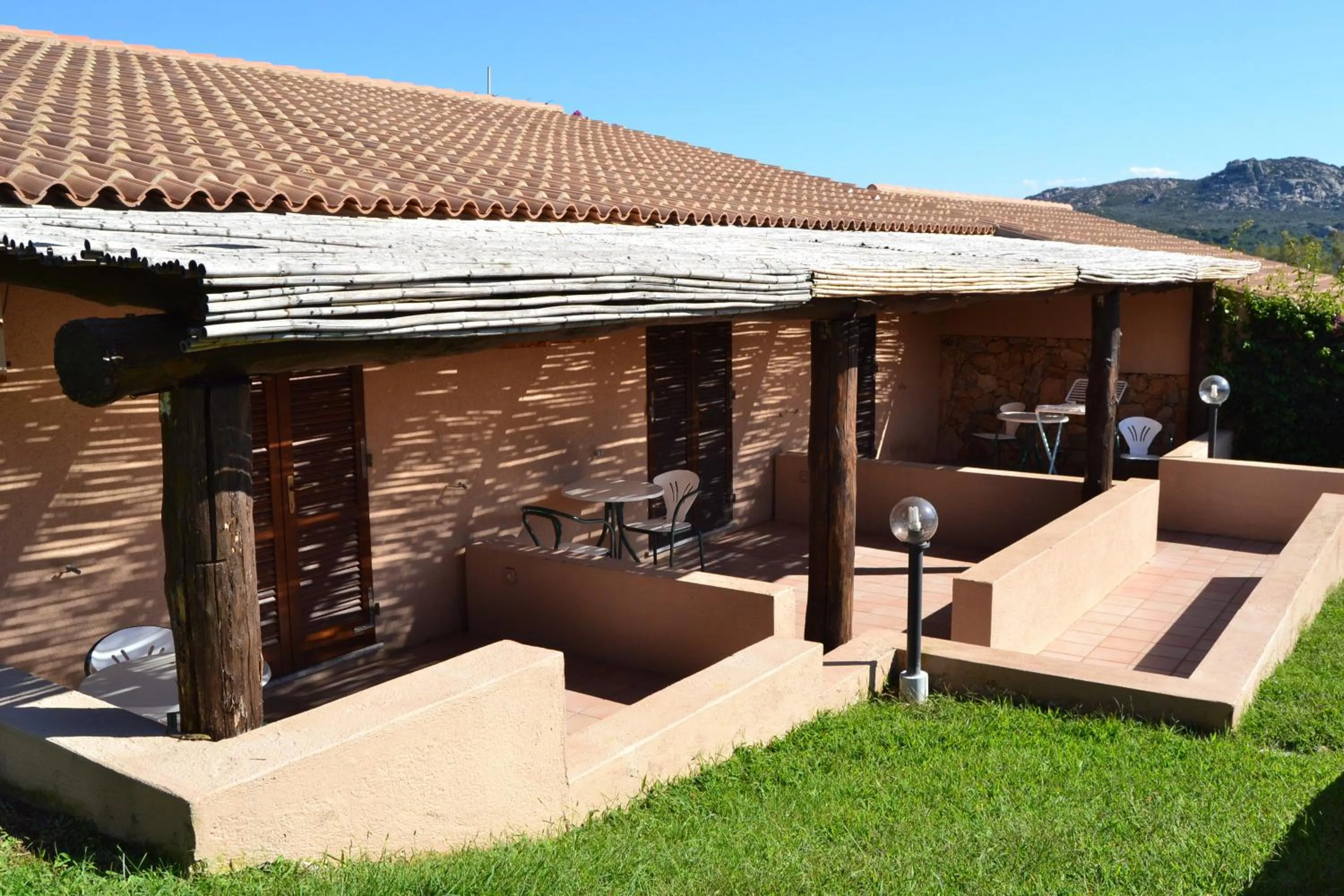 Patio in Residence Porto Mannu