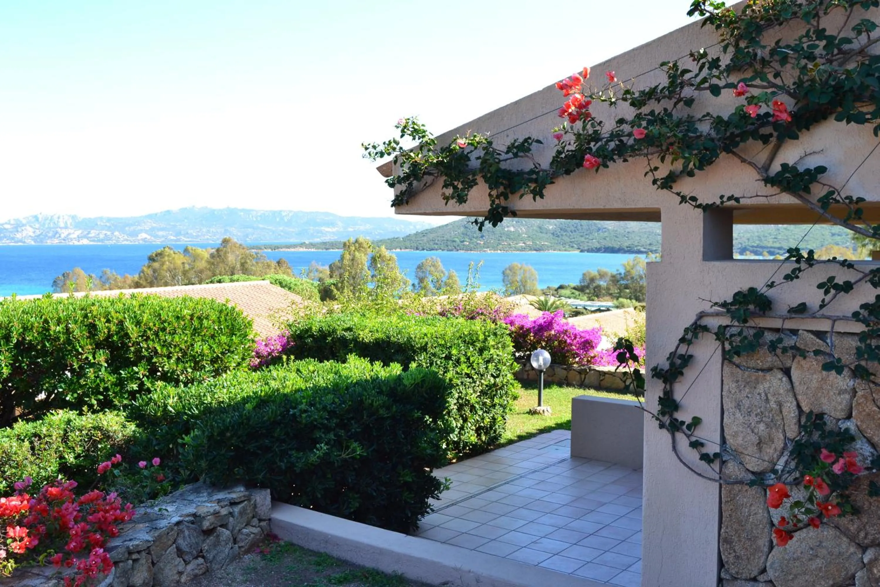 Balcony/Terrace in Residence Porto Mannu