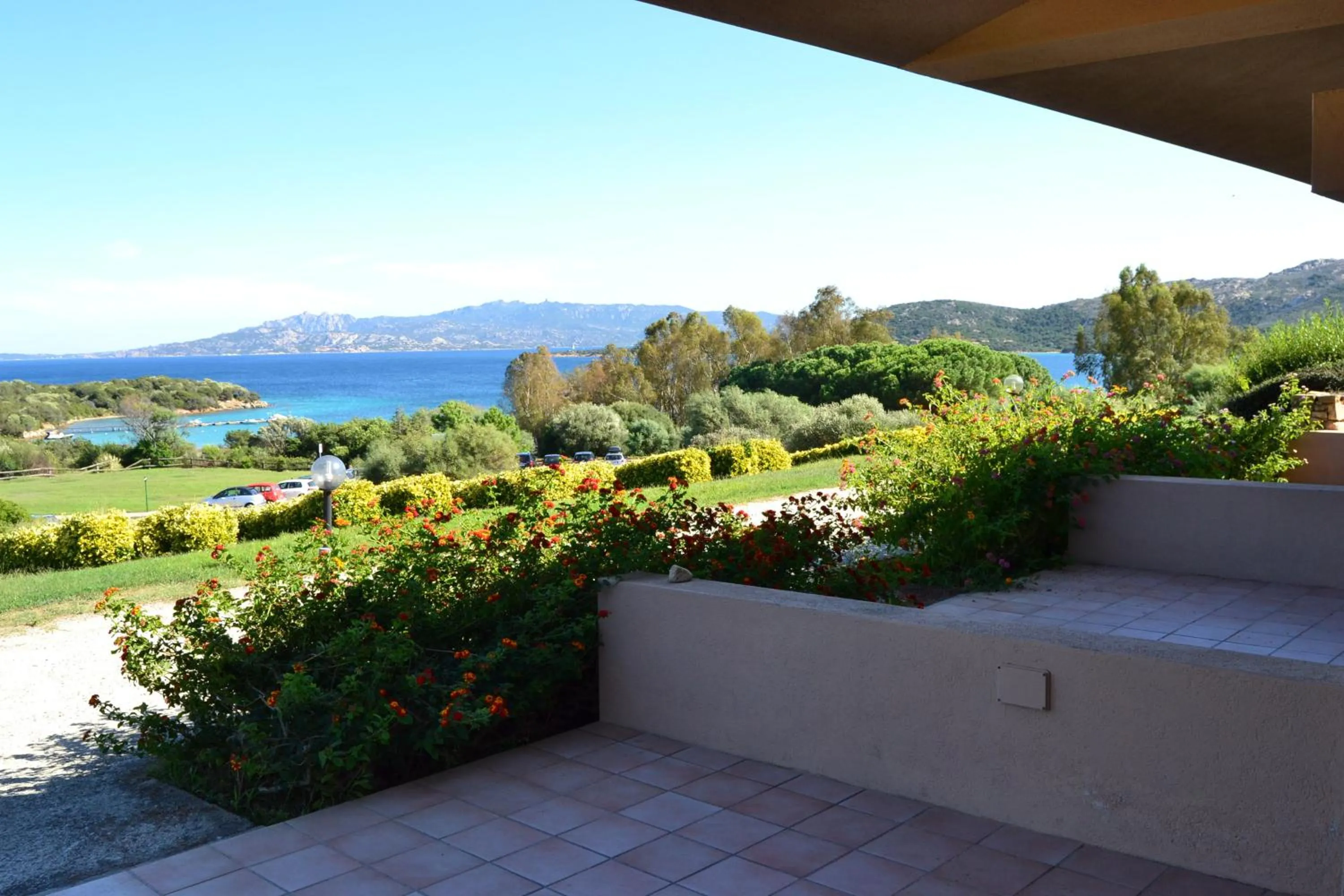 Patio in Residence Porto Mannu