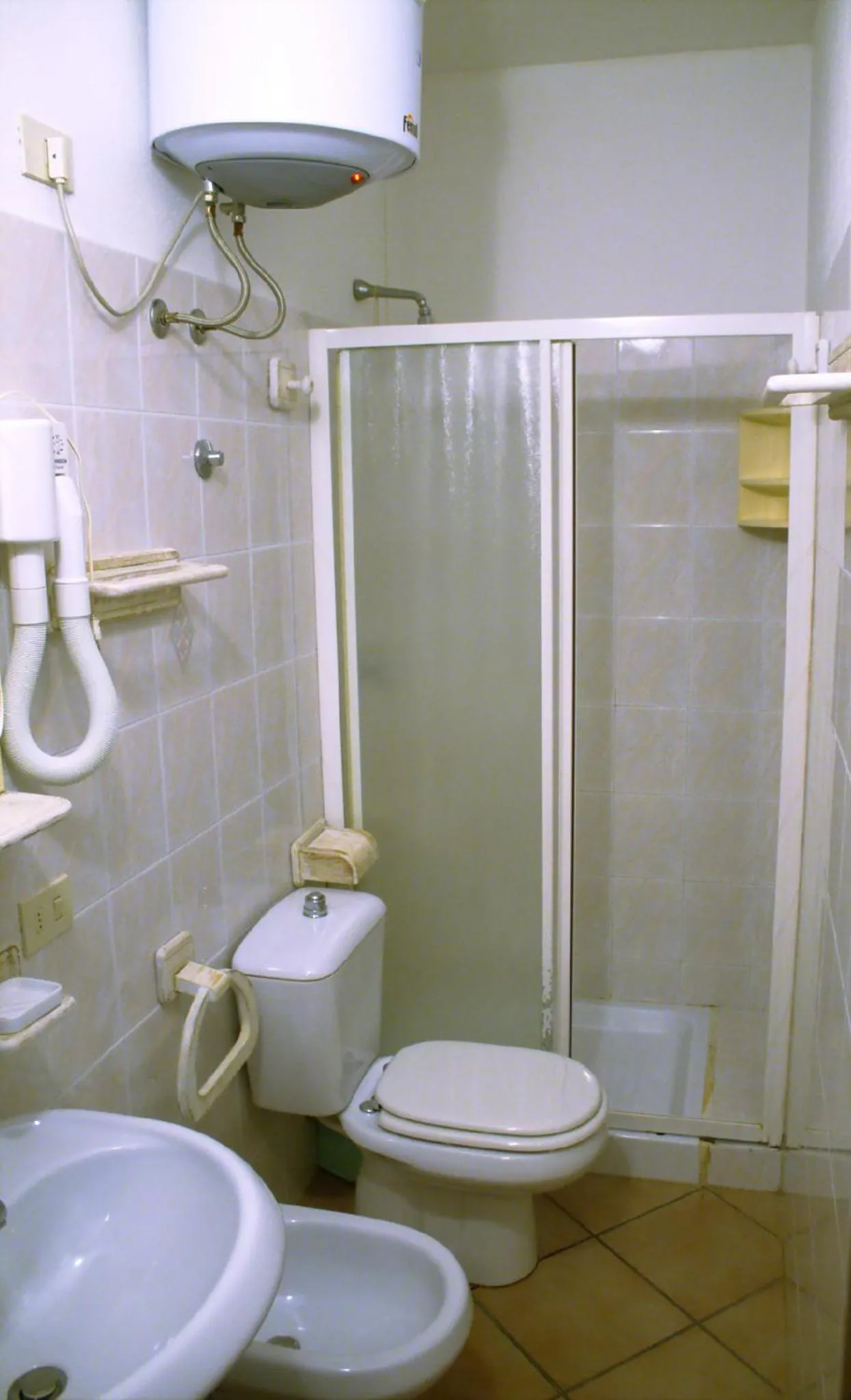 Shower in Residence Porto Mannu