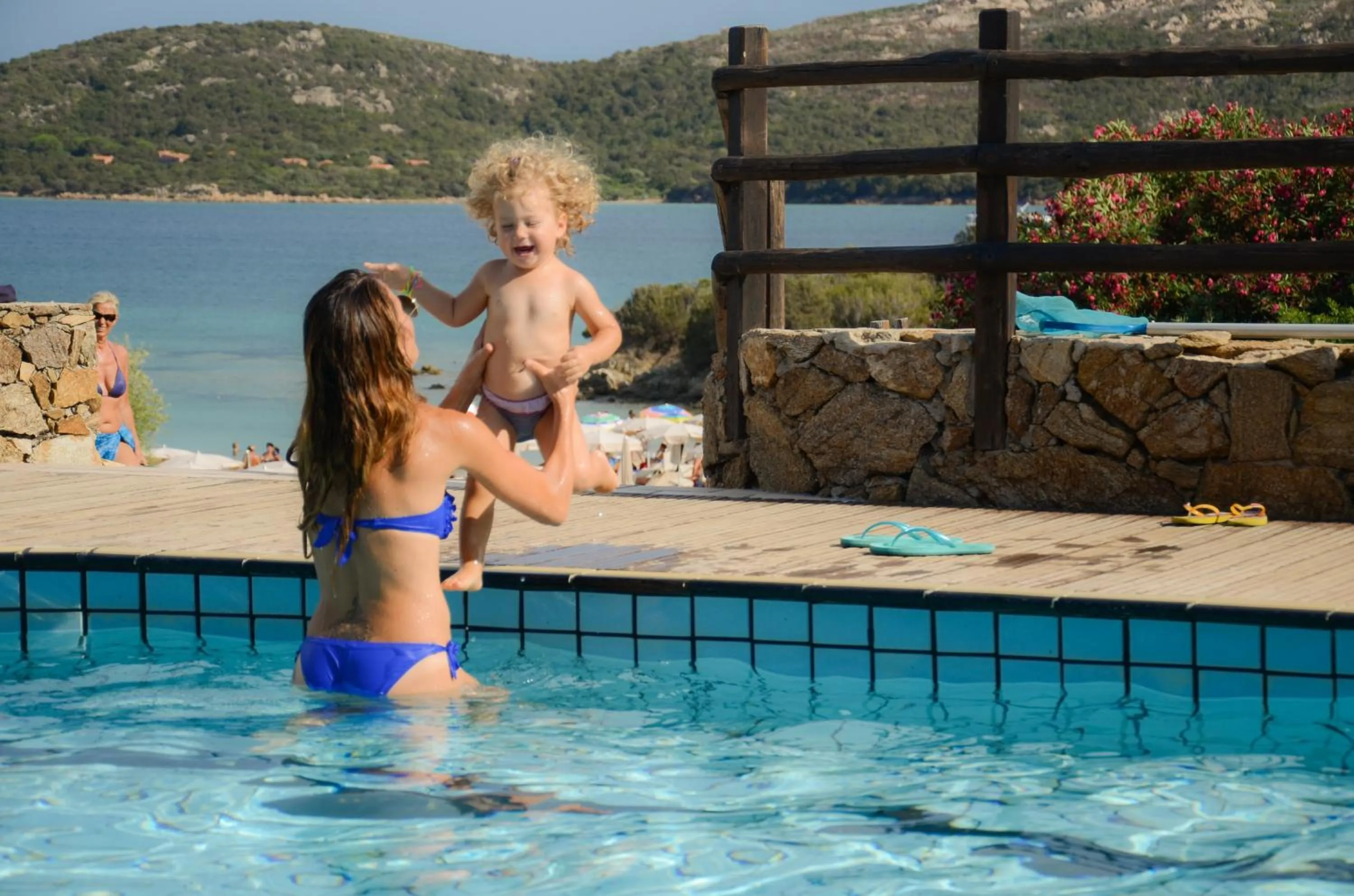 Swimming pool in Residence Porto Mannu