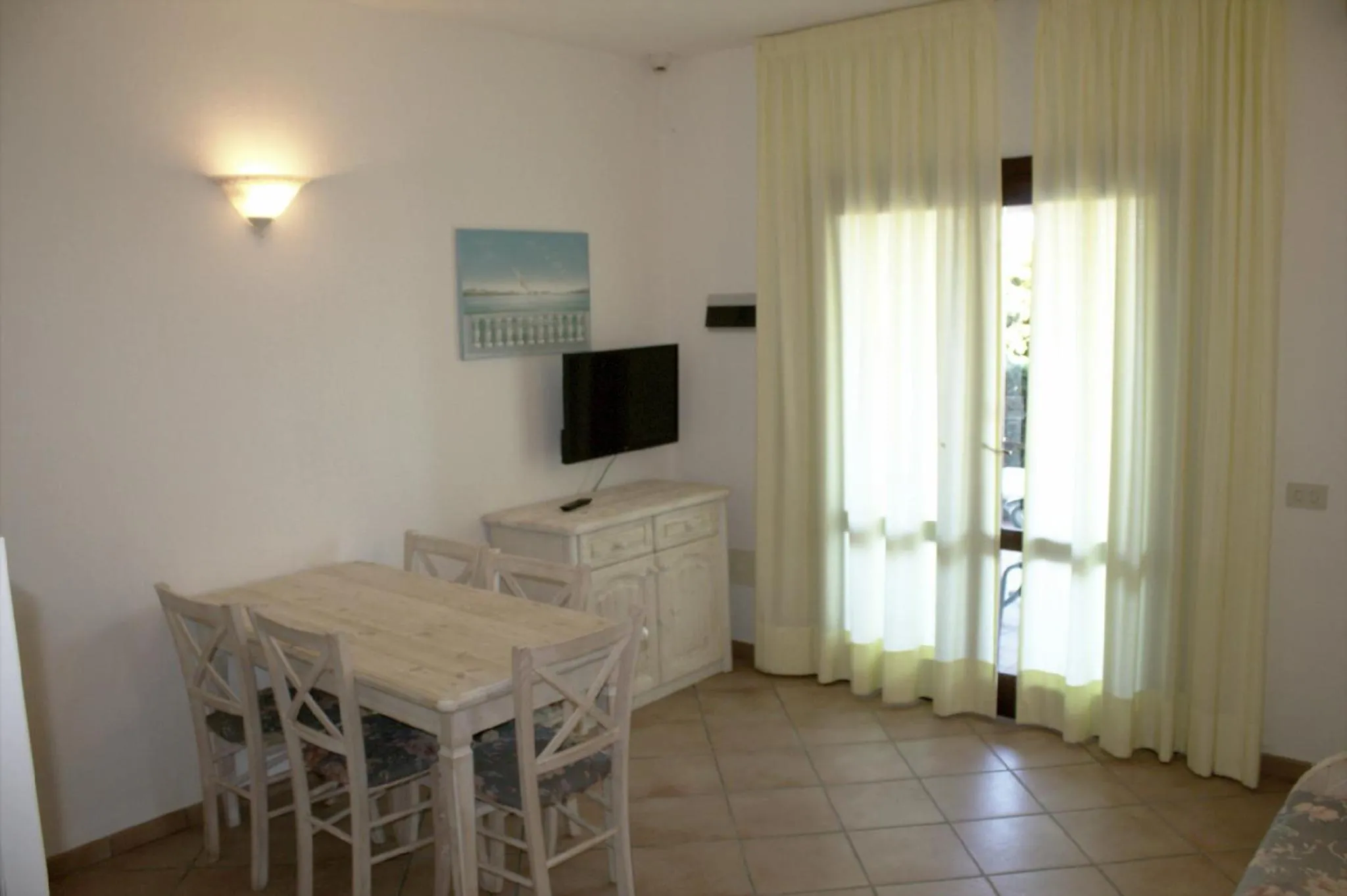 Dining area in Residence Porto Mannu