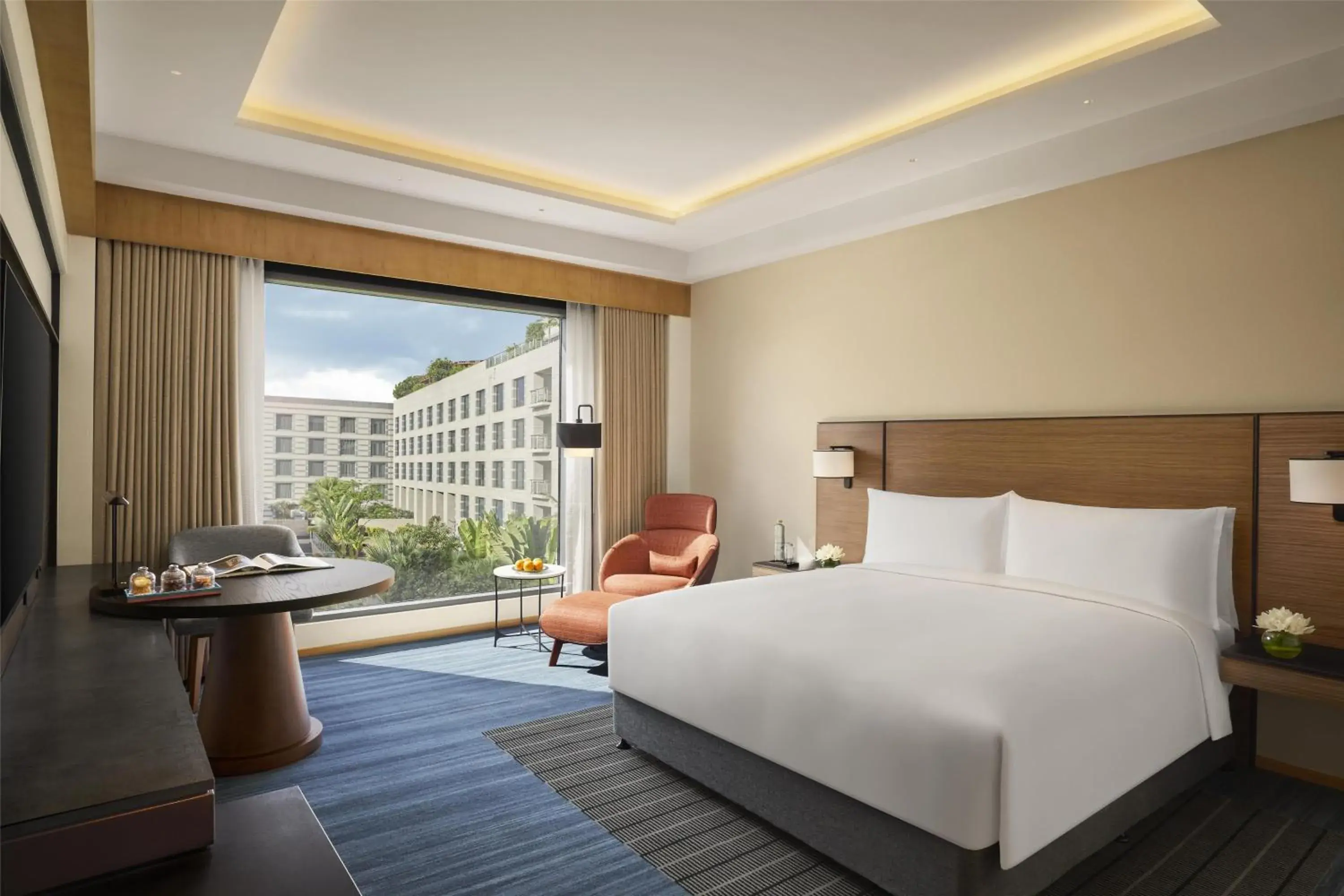 Bedroom, Bed in Grand Hyatt Mumbai Hotel and Residences Bedroom, Bed in Grand Hyatt Mumbai Hotel and Residences