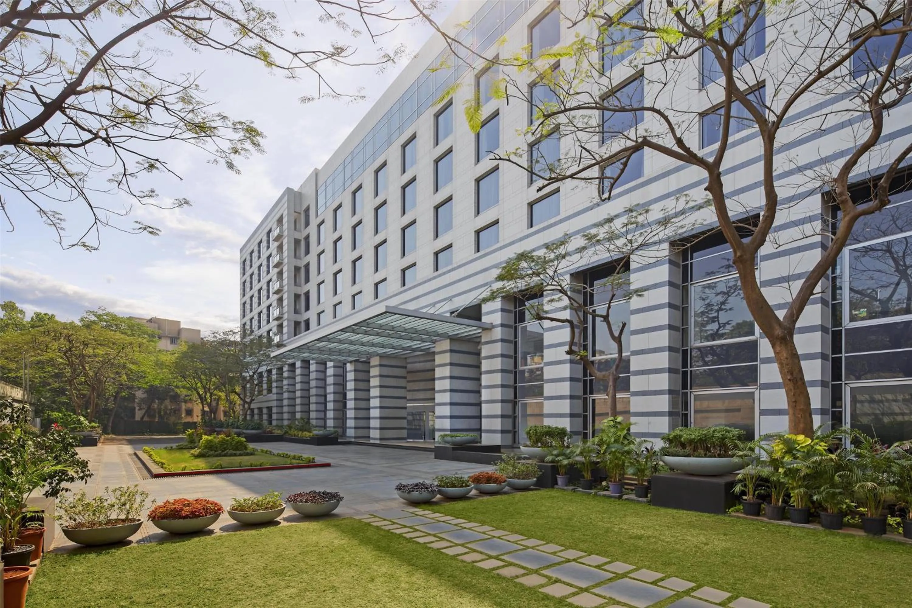 Property building in Grand Hyatt Mumbai Hotel and Residences