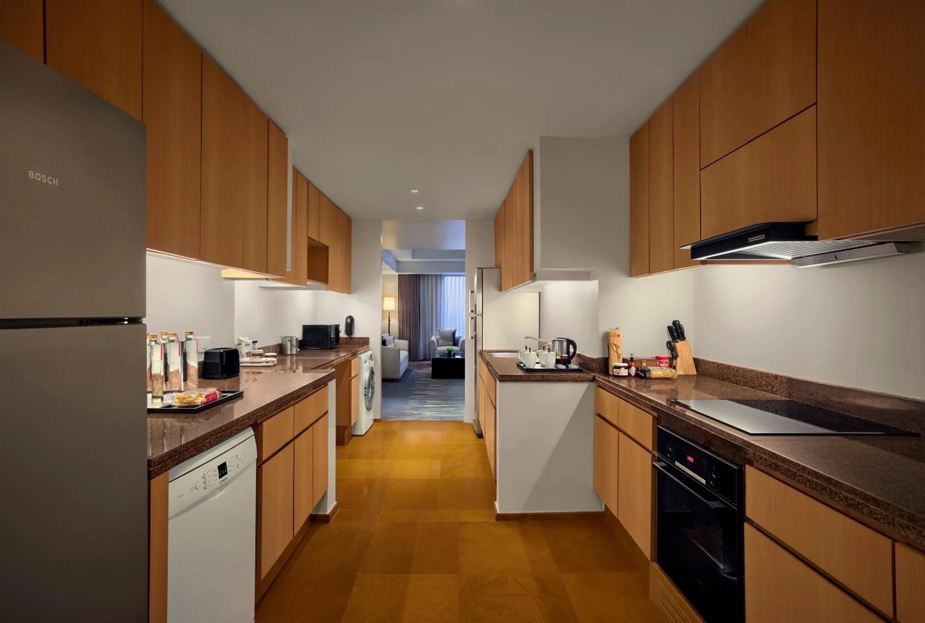 Kitchen or kitchenette in Grand Hyatt Mumbai Hotel and Residences