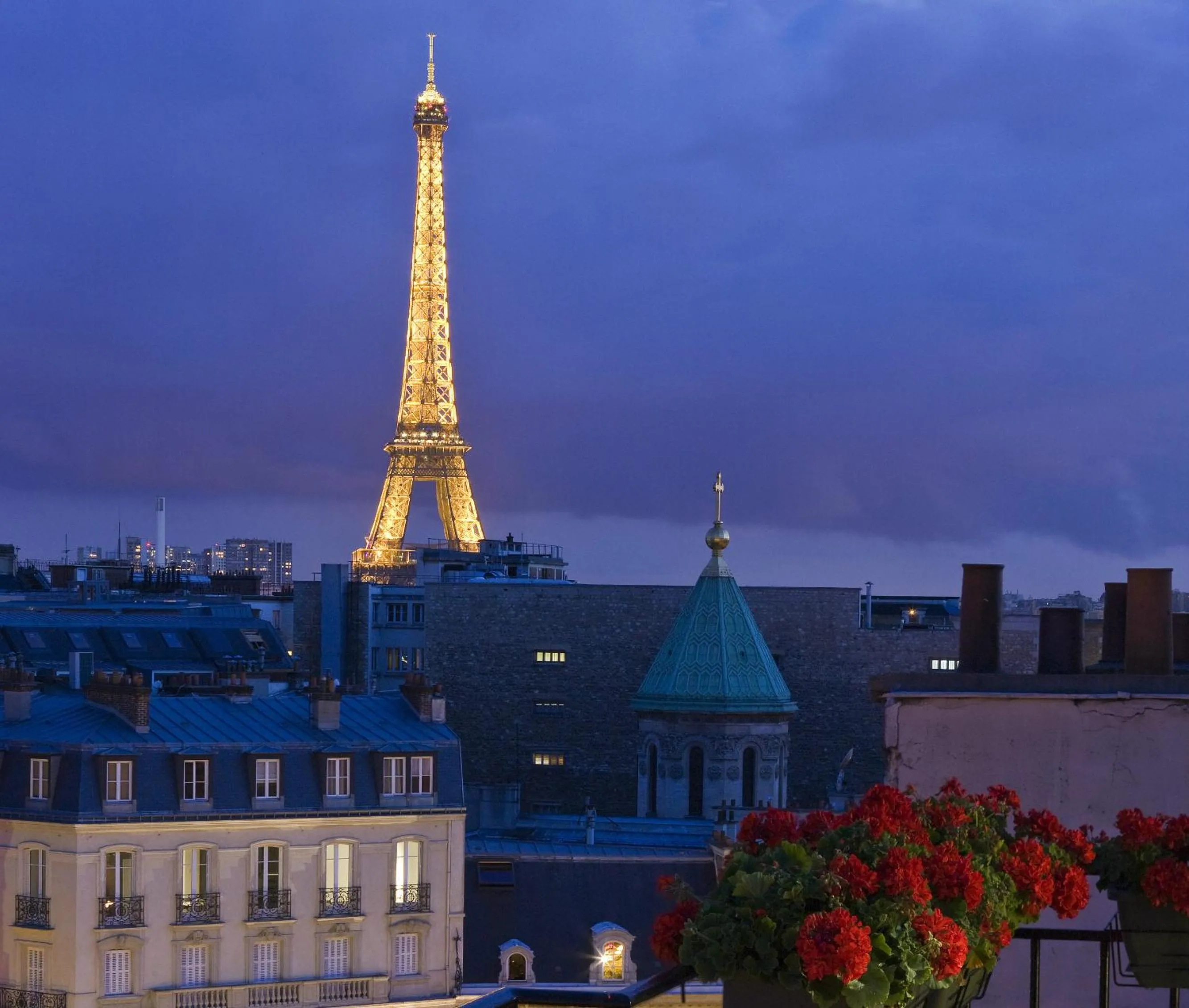 Balcony/Terrace in Hôtel San Régis