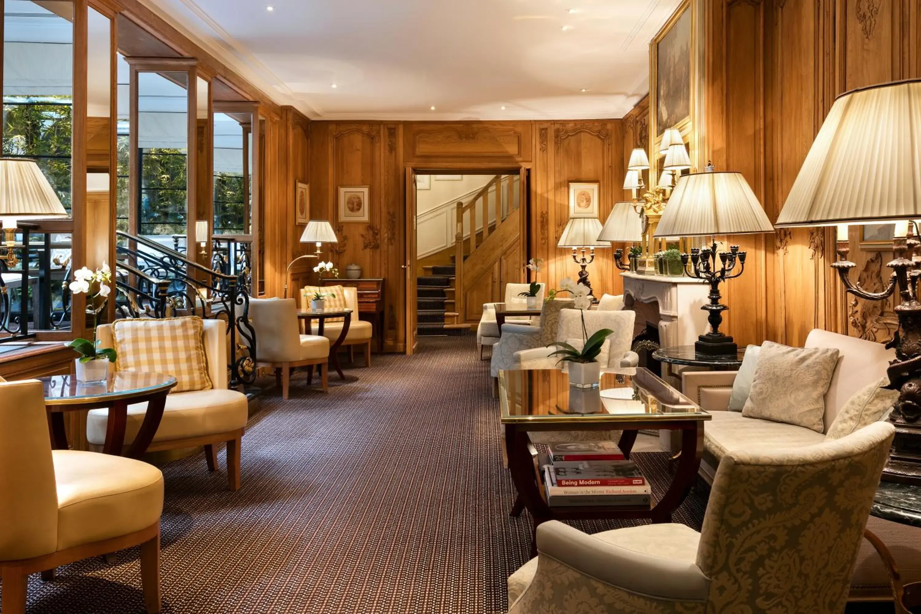 Living room in Hôtel San Régis Living room in Hôtel San Régis