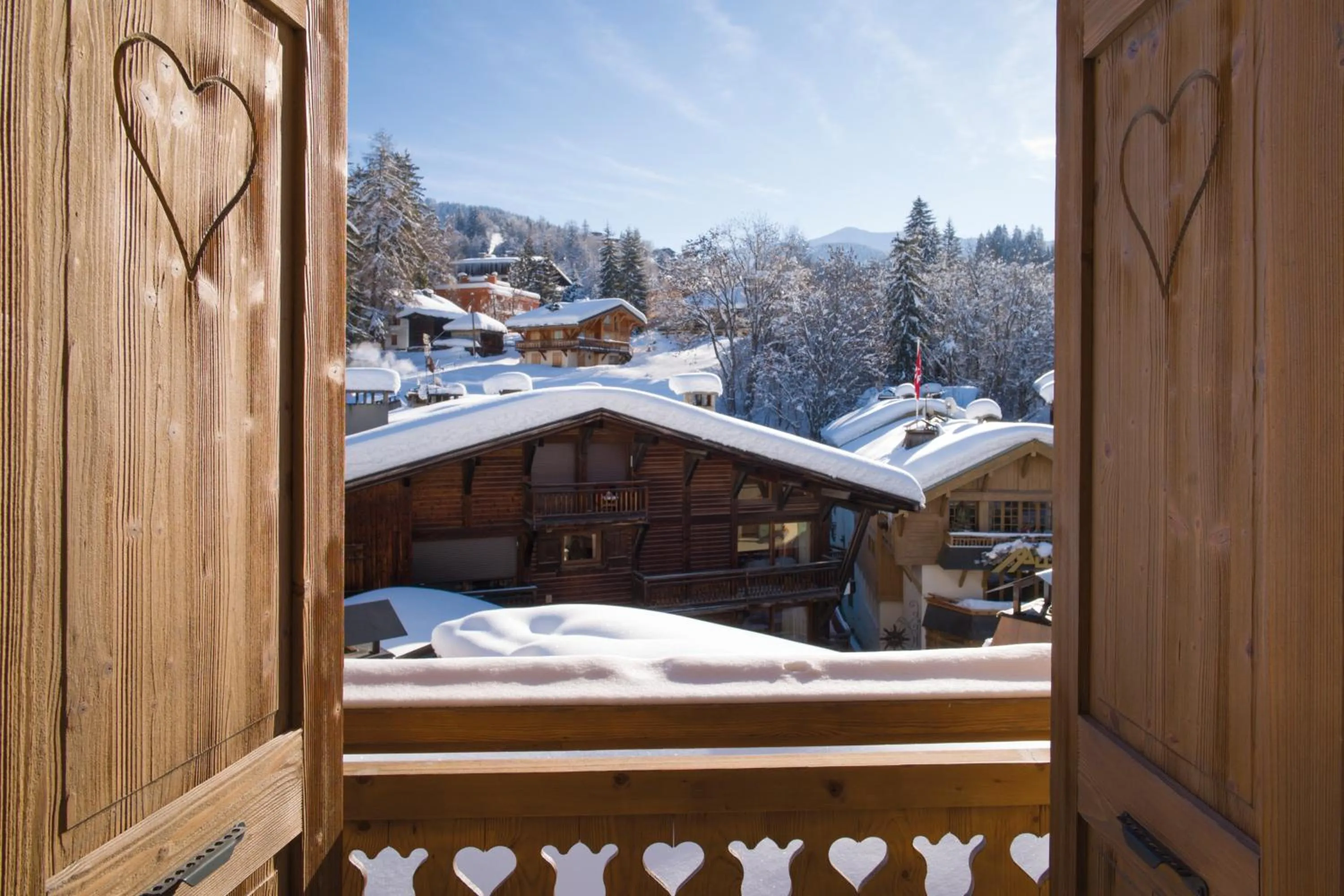 View (from property/room) in Coeur de Megève