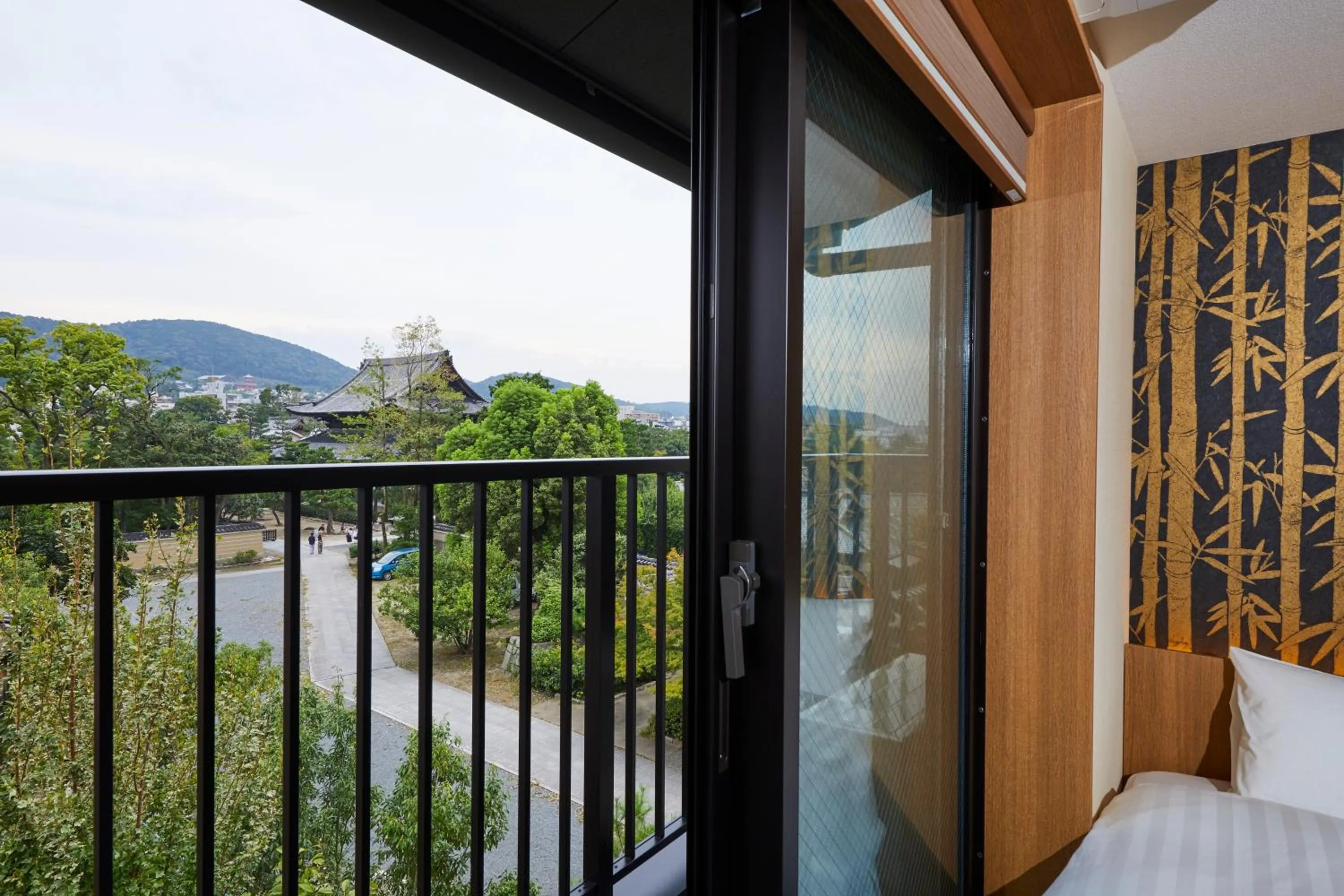 Photo of the whole room, Bed in Rinn Gion Kenninji