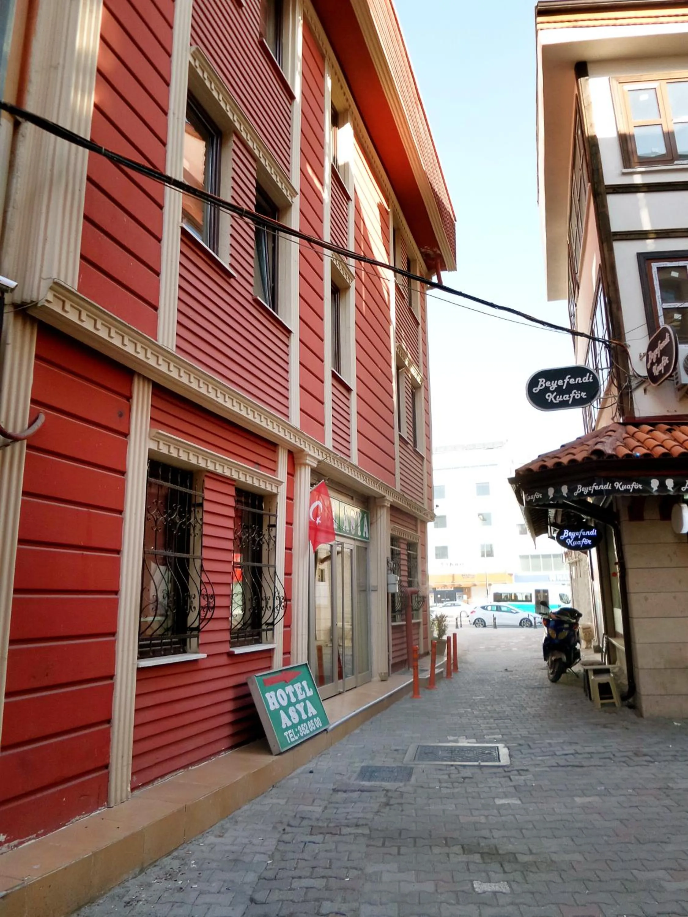 Facade/entrance in Asya Hotel