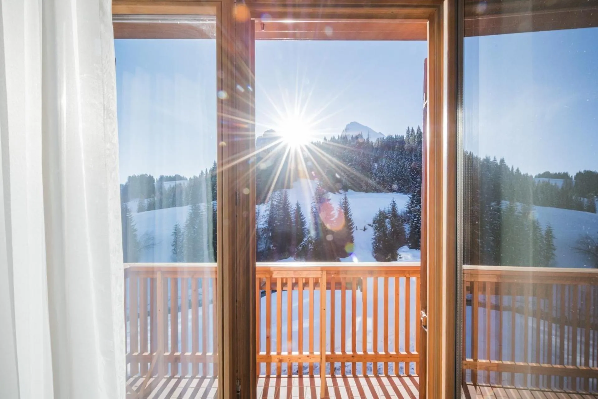 Landmark view in Sporthotel Floralpina