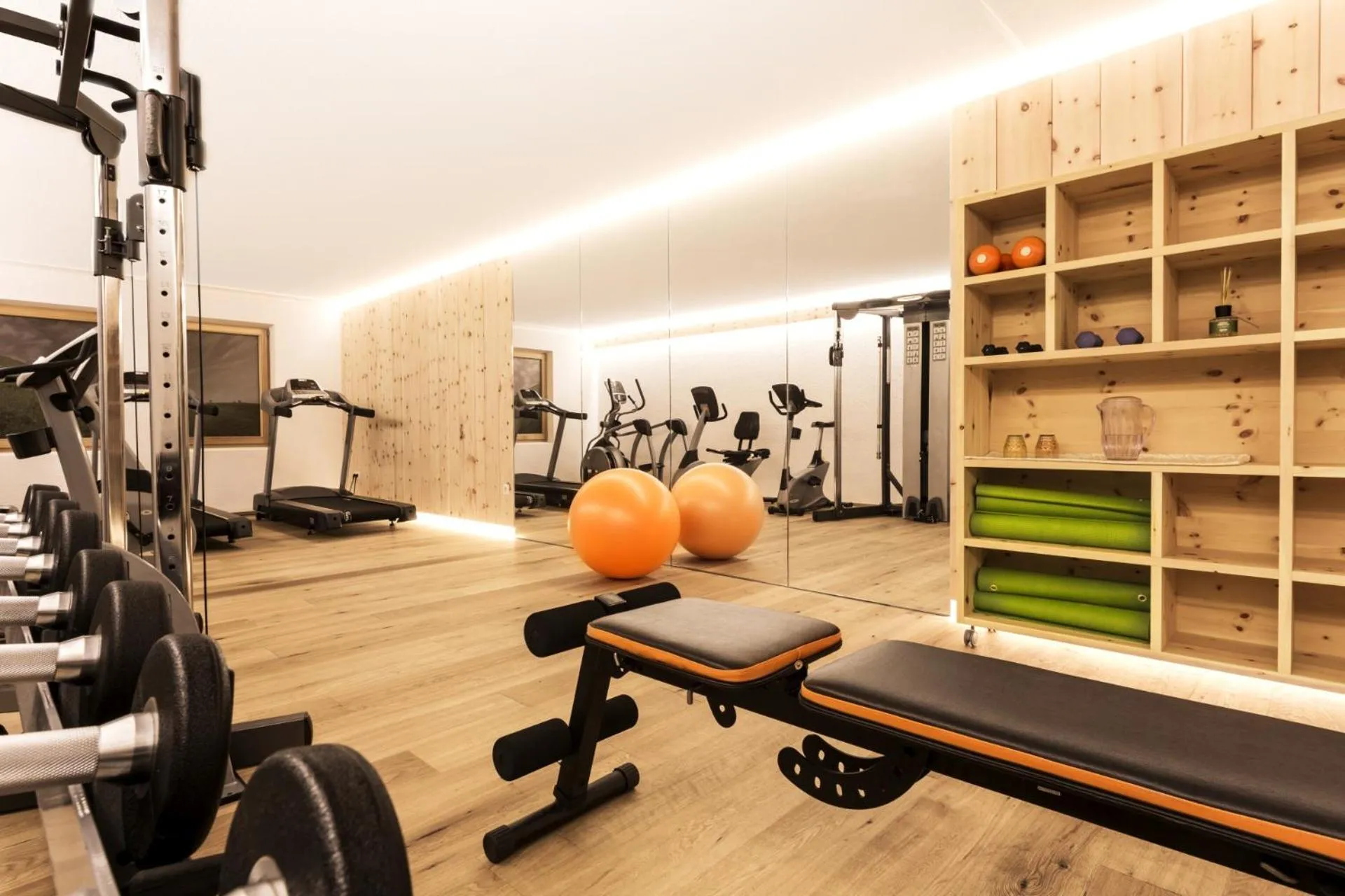 Fitness centre/facilities in Sporthotel Floralpina