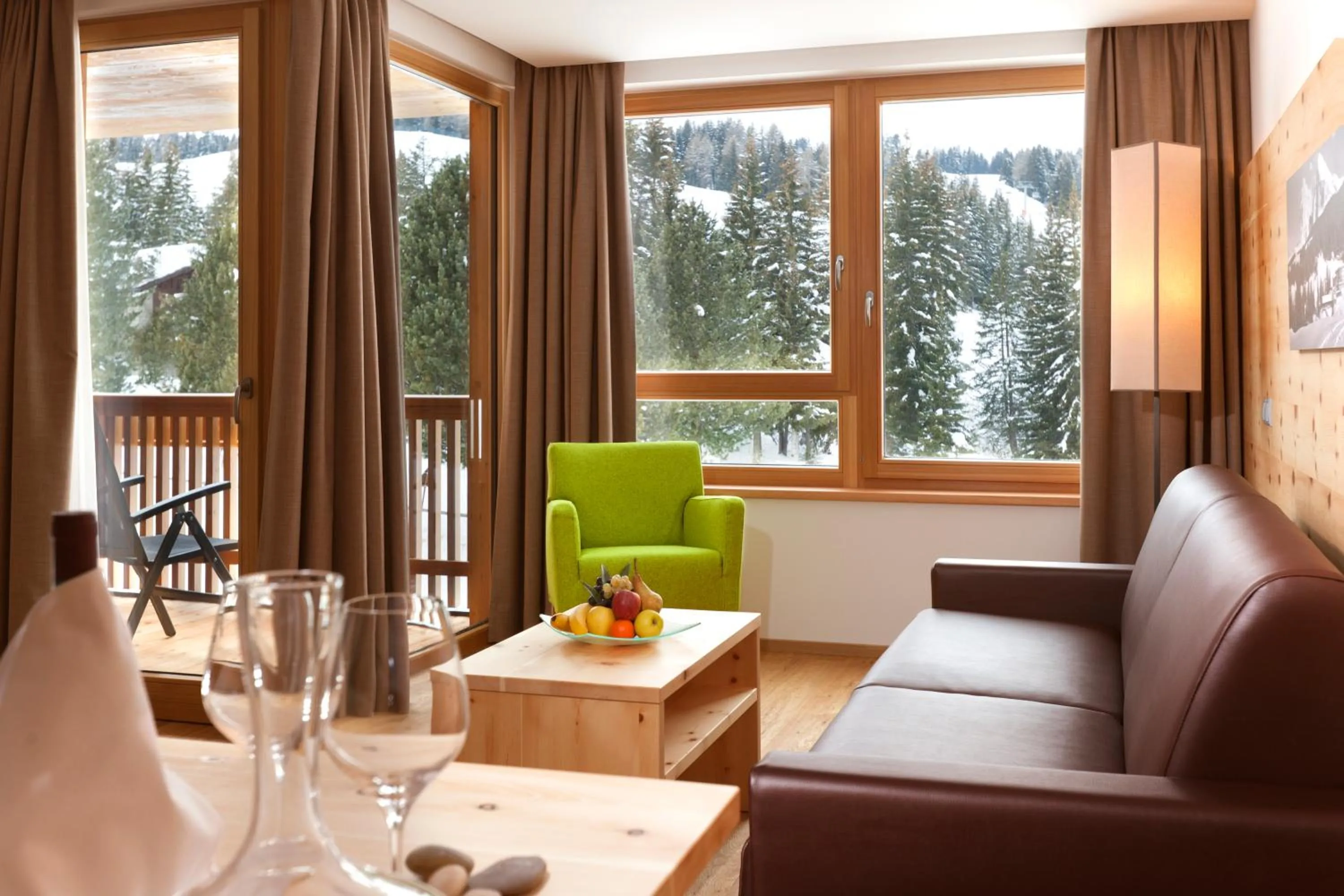 Living room in Sporthotel Floralpina