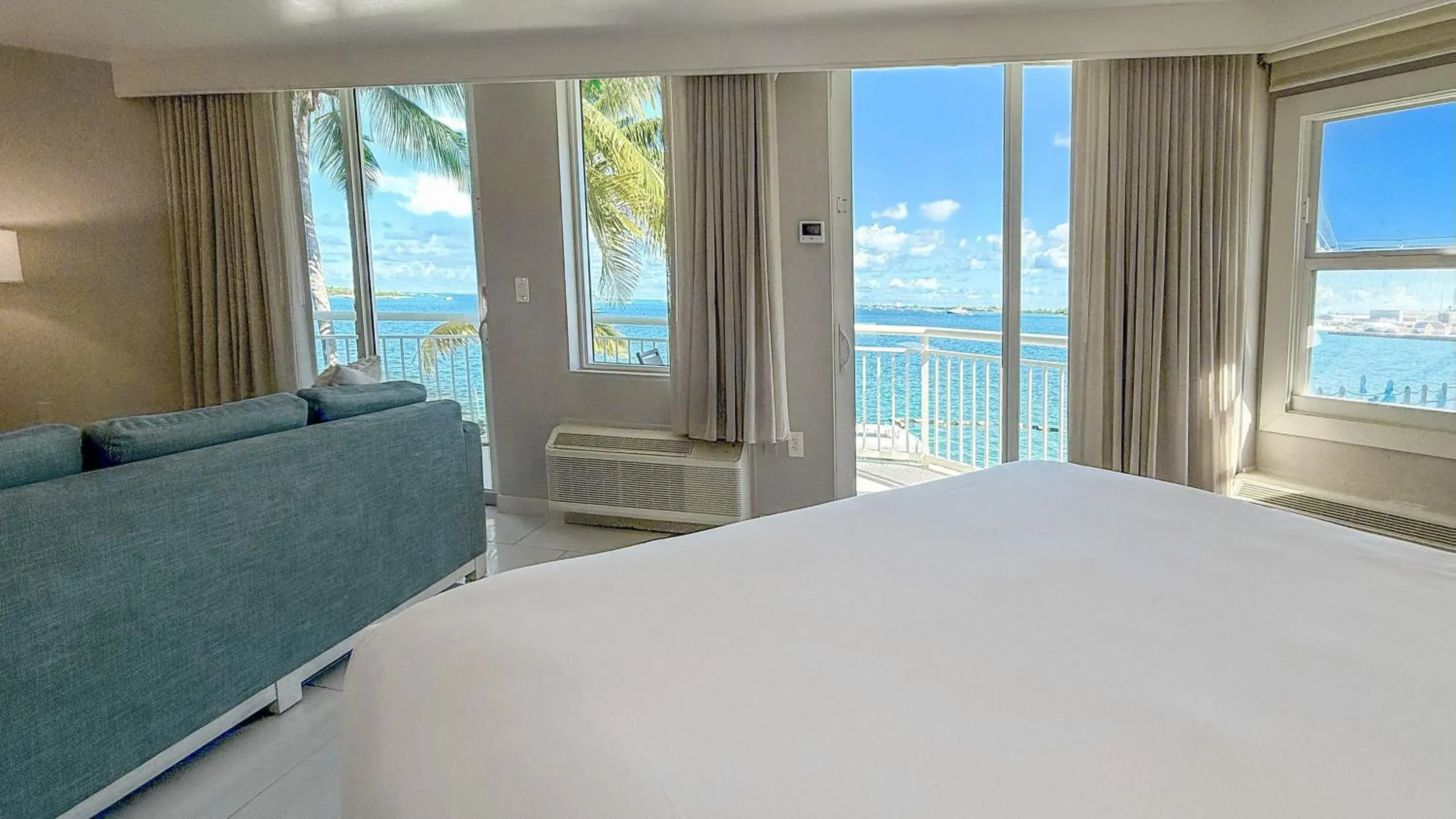 View (from property/room), Bed in Hyatt Centric Key West Resort & Spa View (from property/room), Bed in Hyatt Centric Key West Resort & Spa