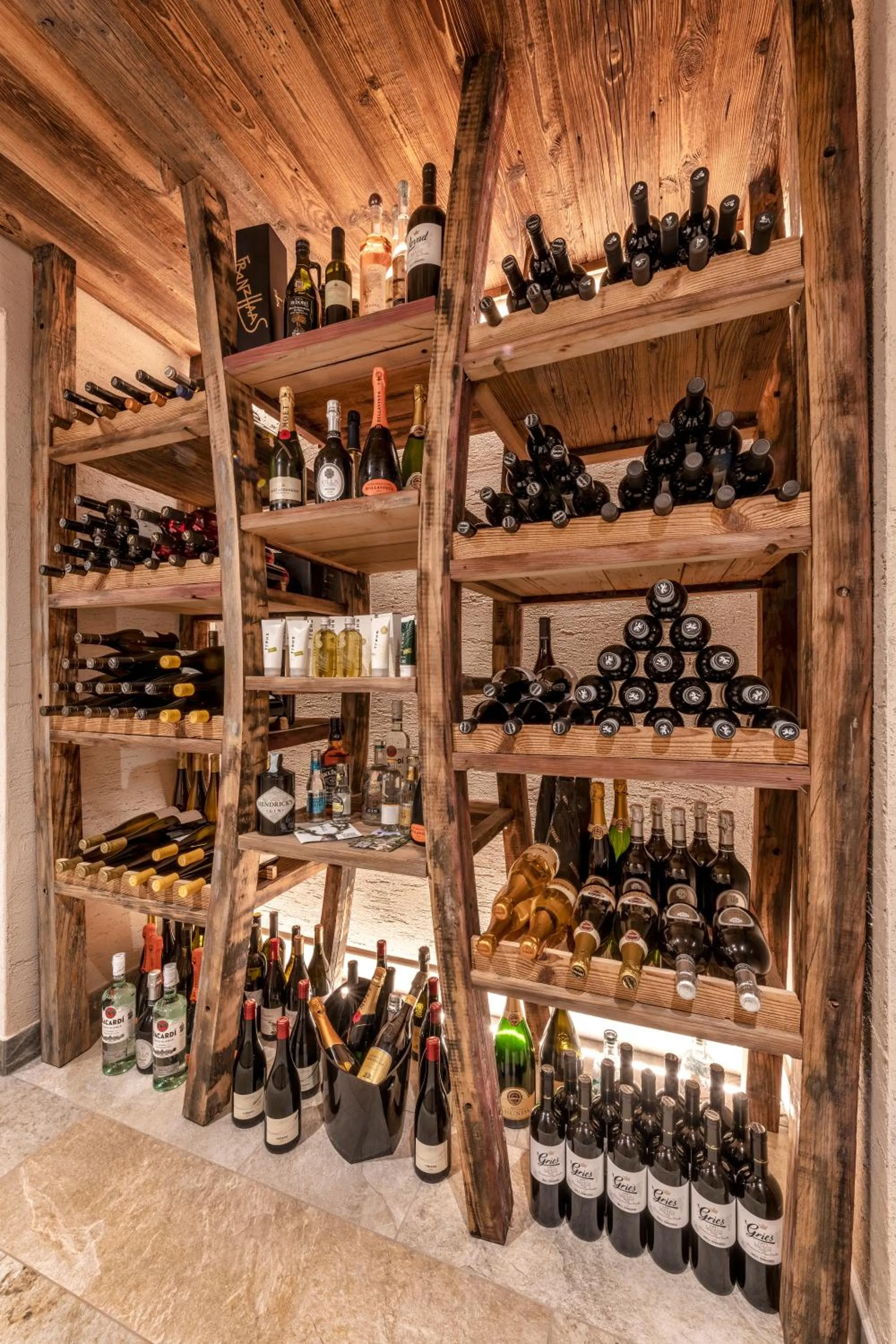 Alcoholic drinks in Mountain Lodge Prennanger