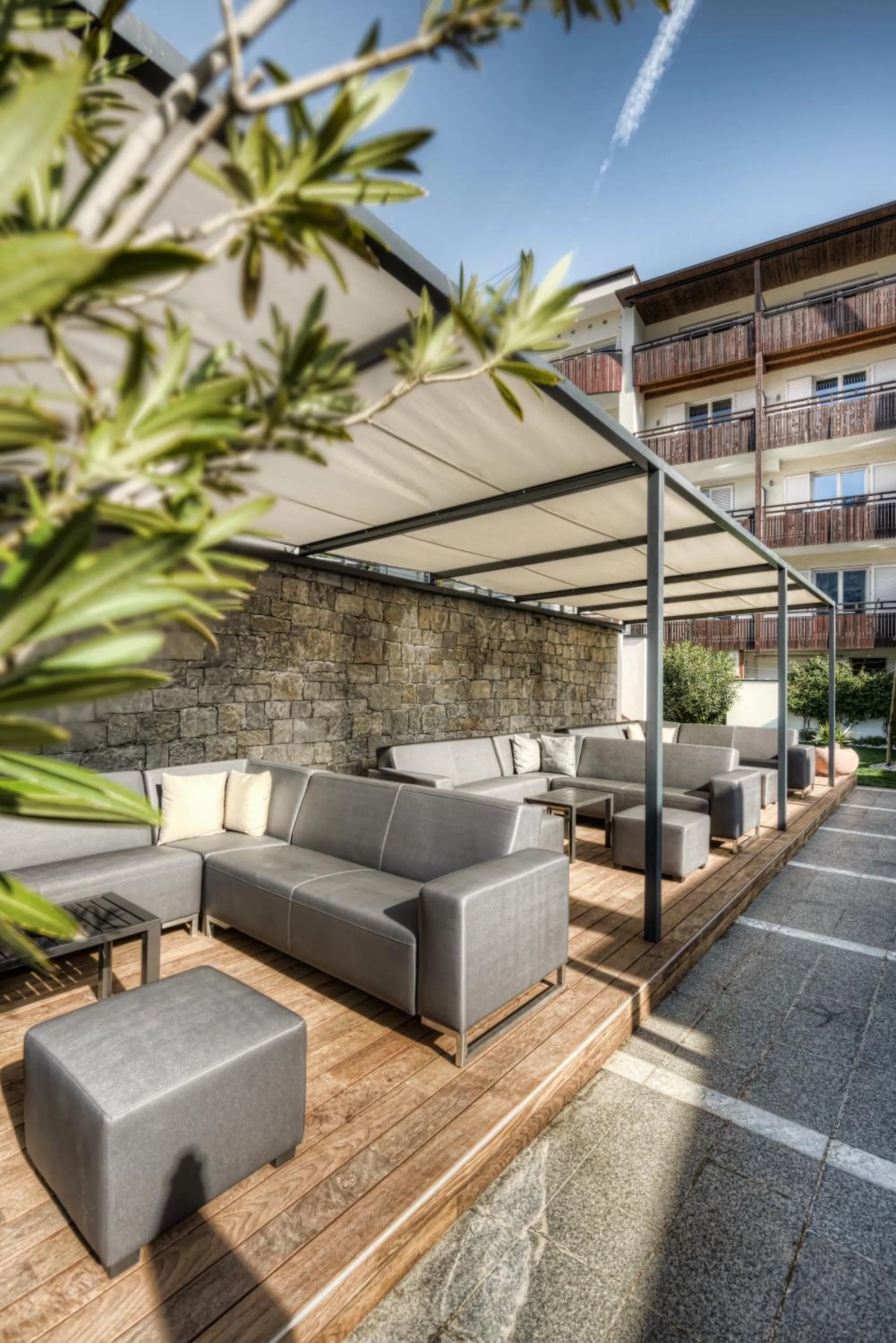 Patio in Hotel Belvedere - Adults Only - 14 plus