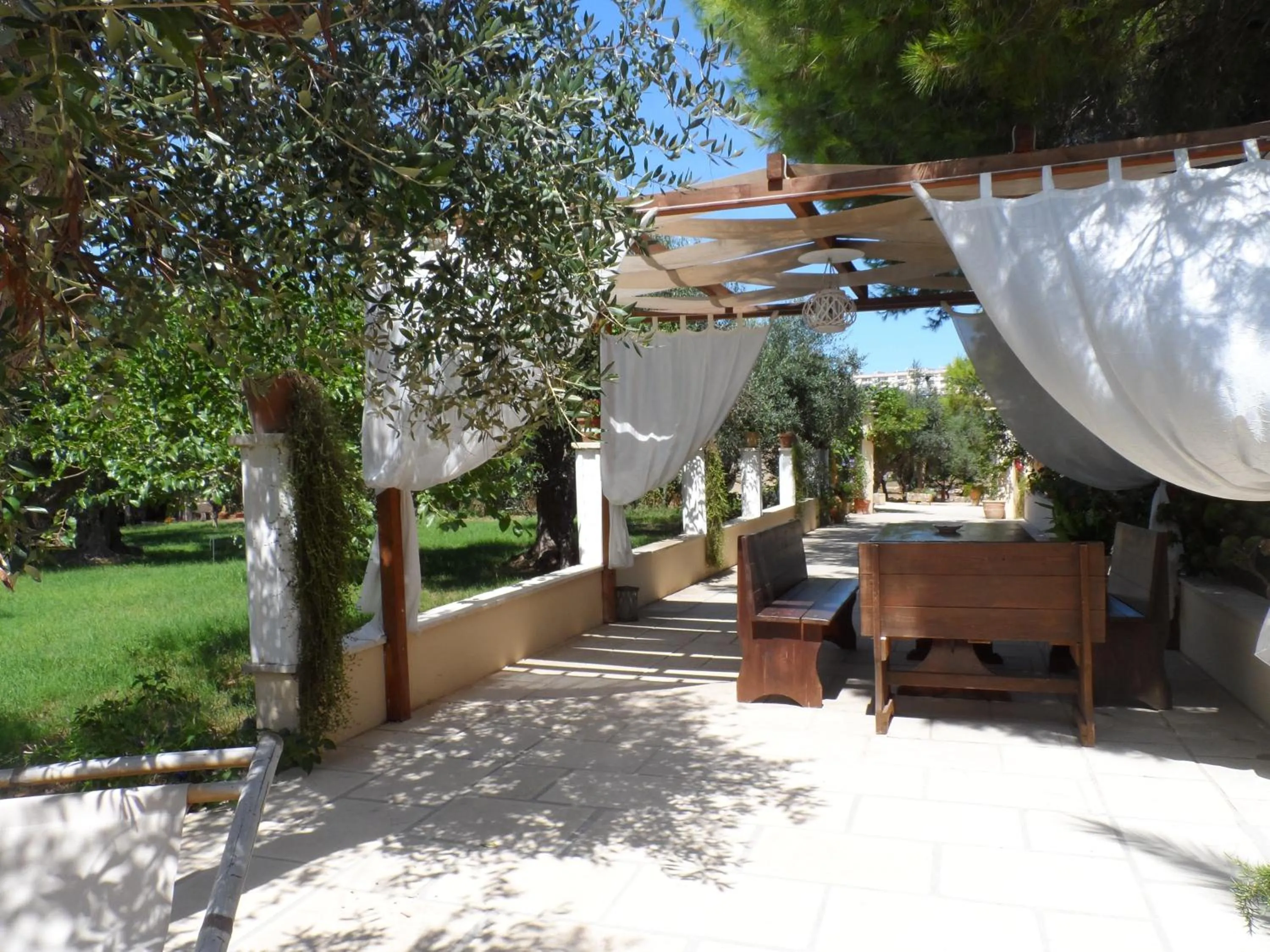 Garden in B&B Santa Venardia Gallipoli