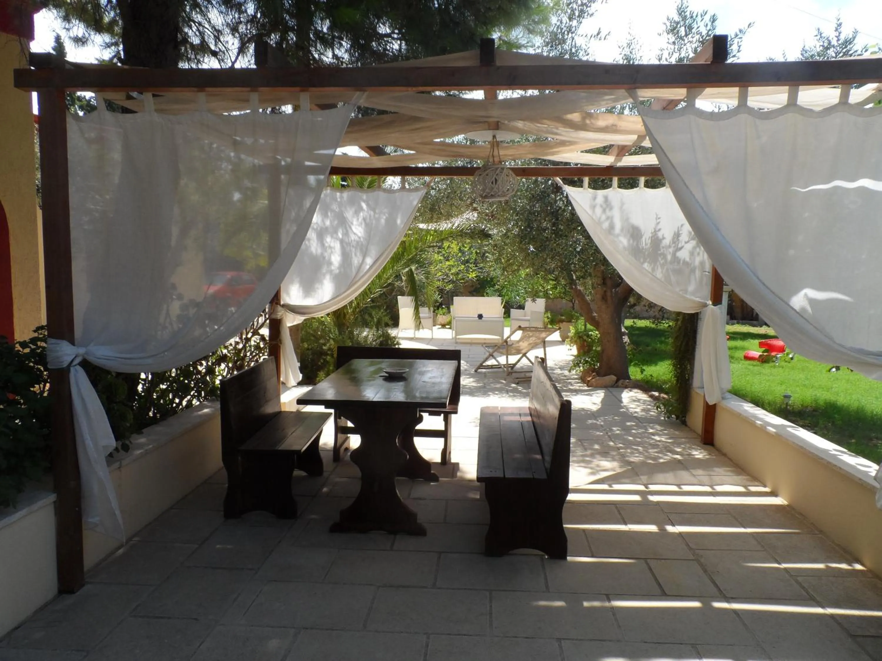 Garden view in B&B Santa Venardia Gallipoli