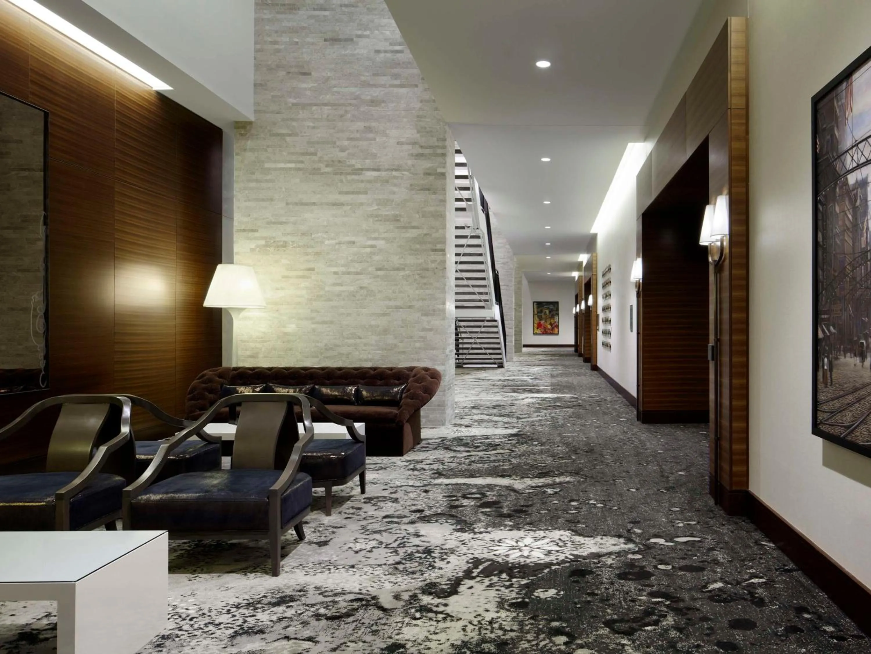 Lobby or reception in Hilton Columbus Downtown