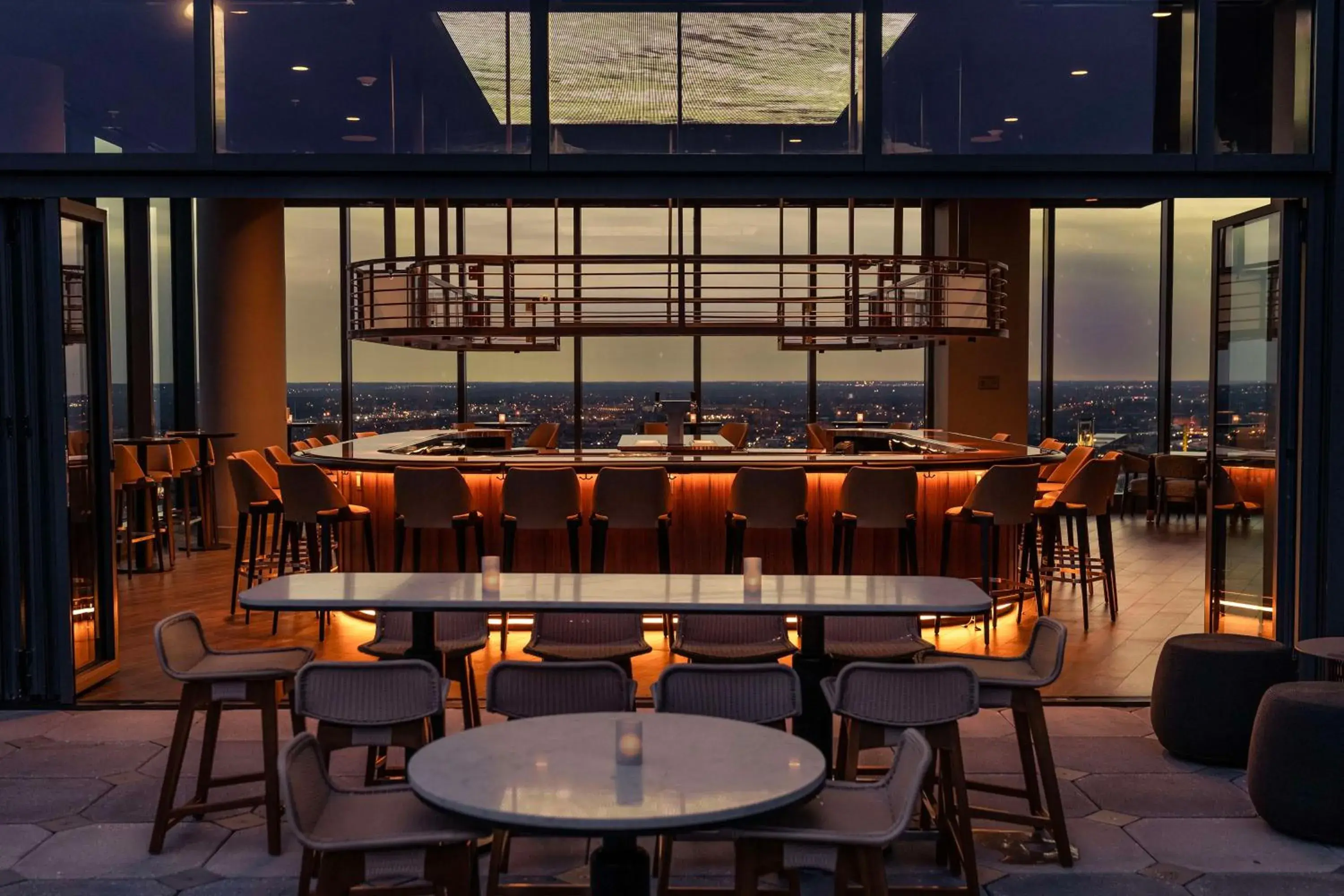 Lounge or bar in Hilton Columbus Downtown Lounge or bar in Hilton Columbus Downtown