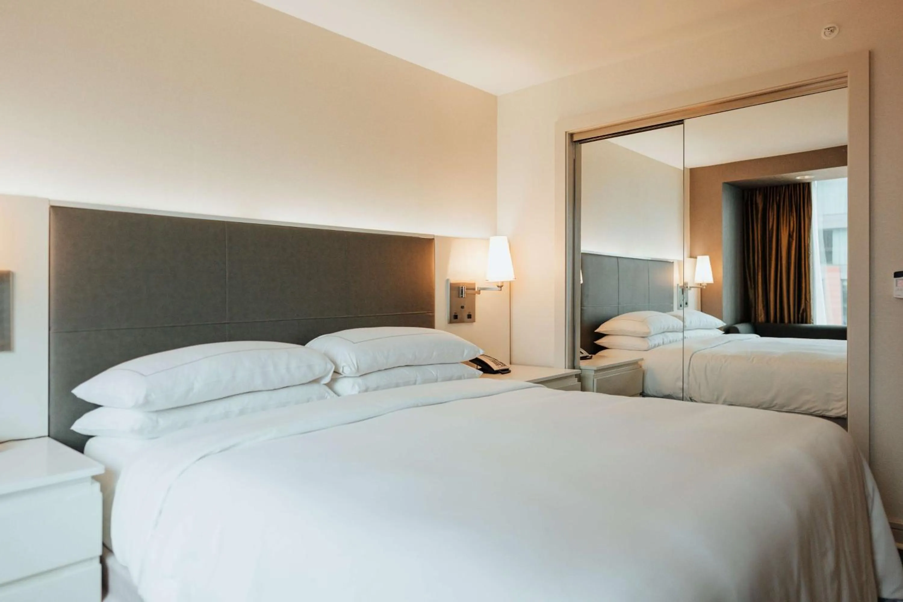 Bed in Hilton Columbus Downtown