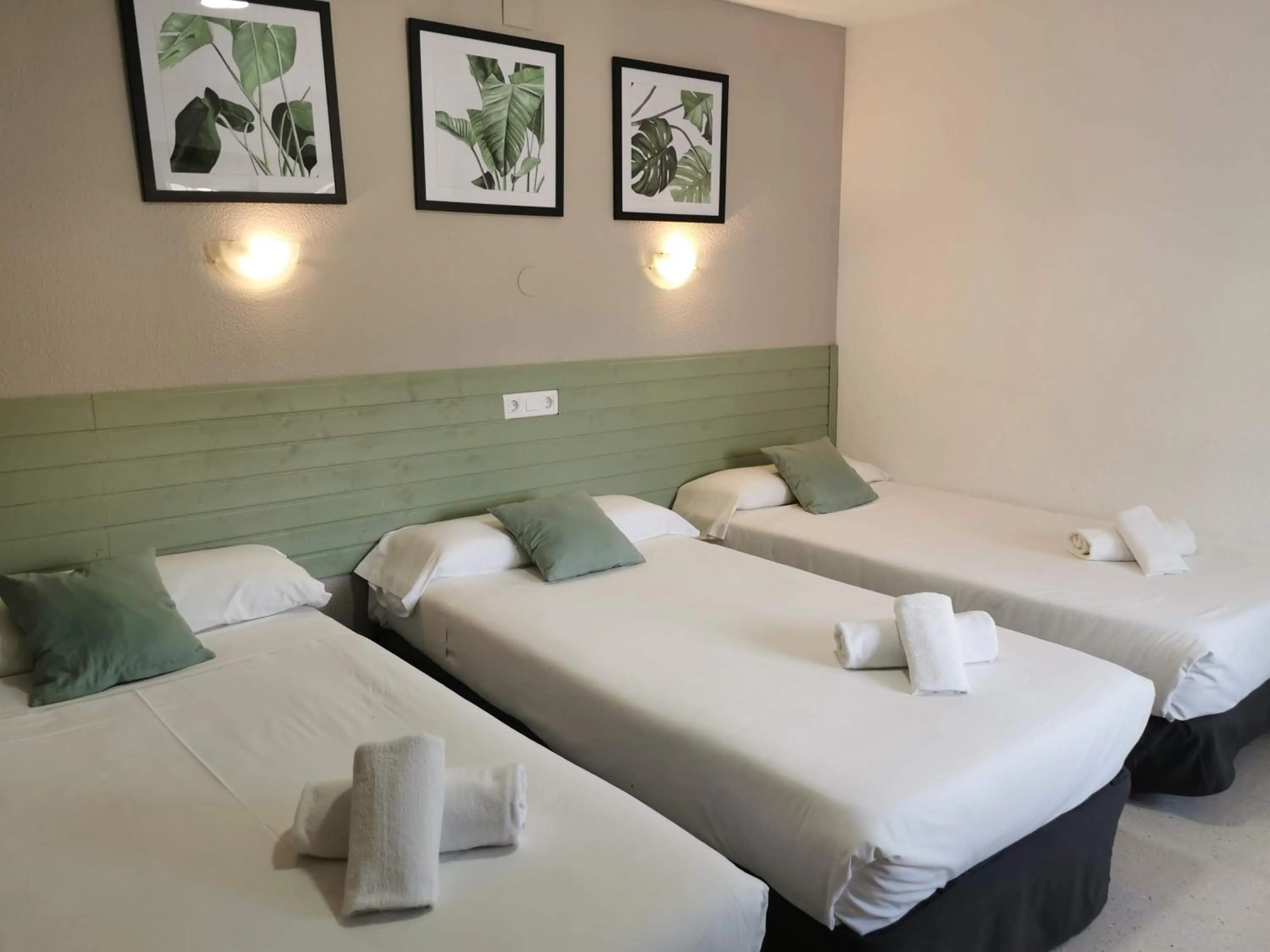 Bed in Hotel Costa Andaluza