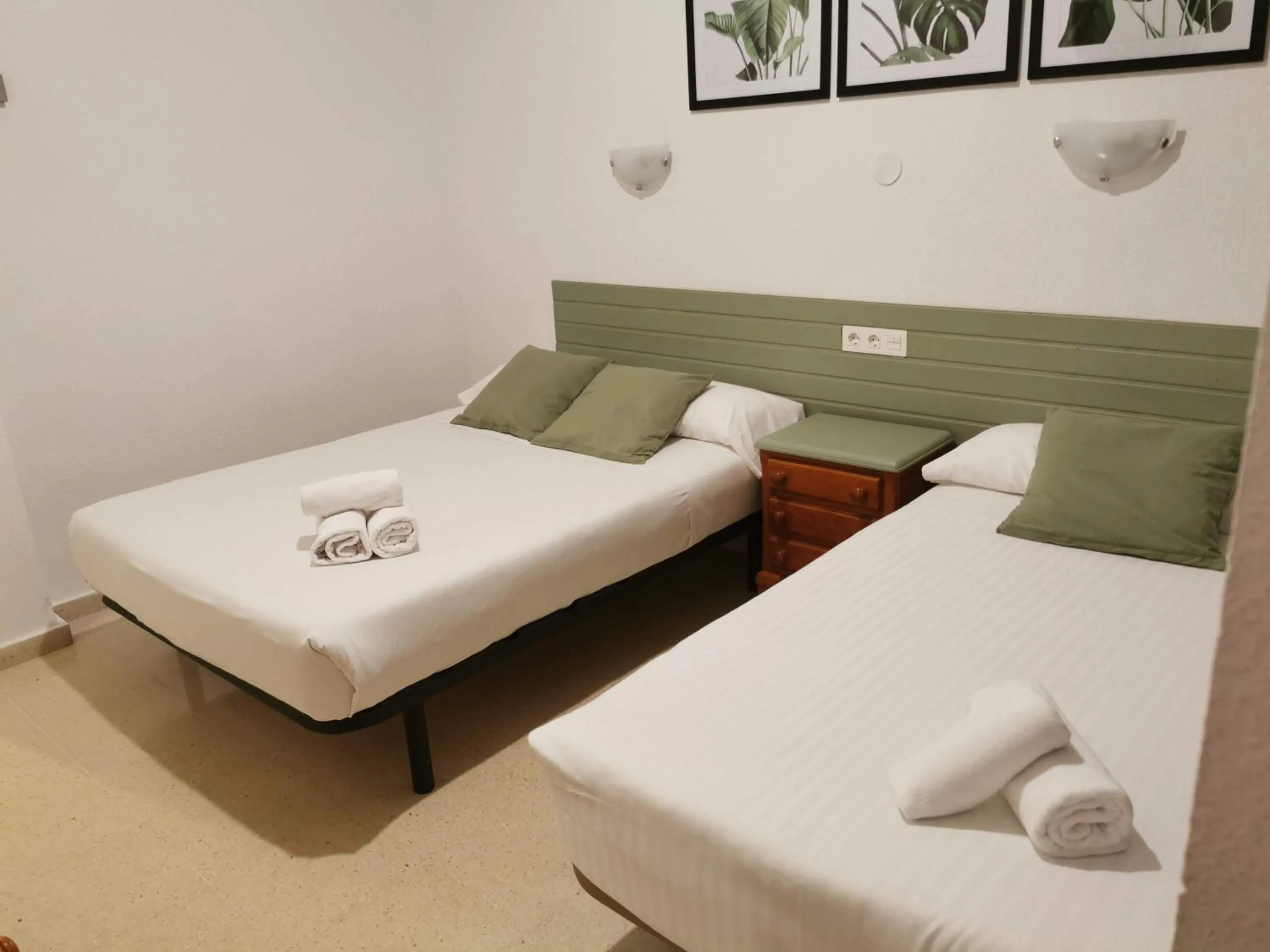 Bed in Hotel Costa Andaluza