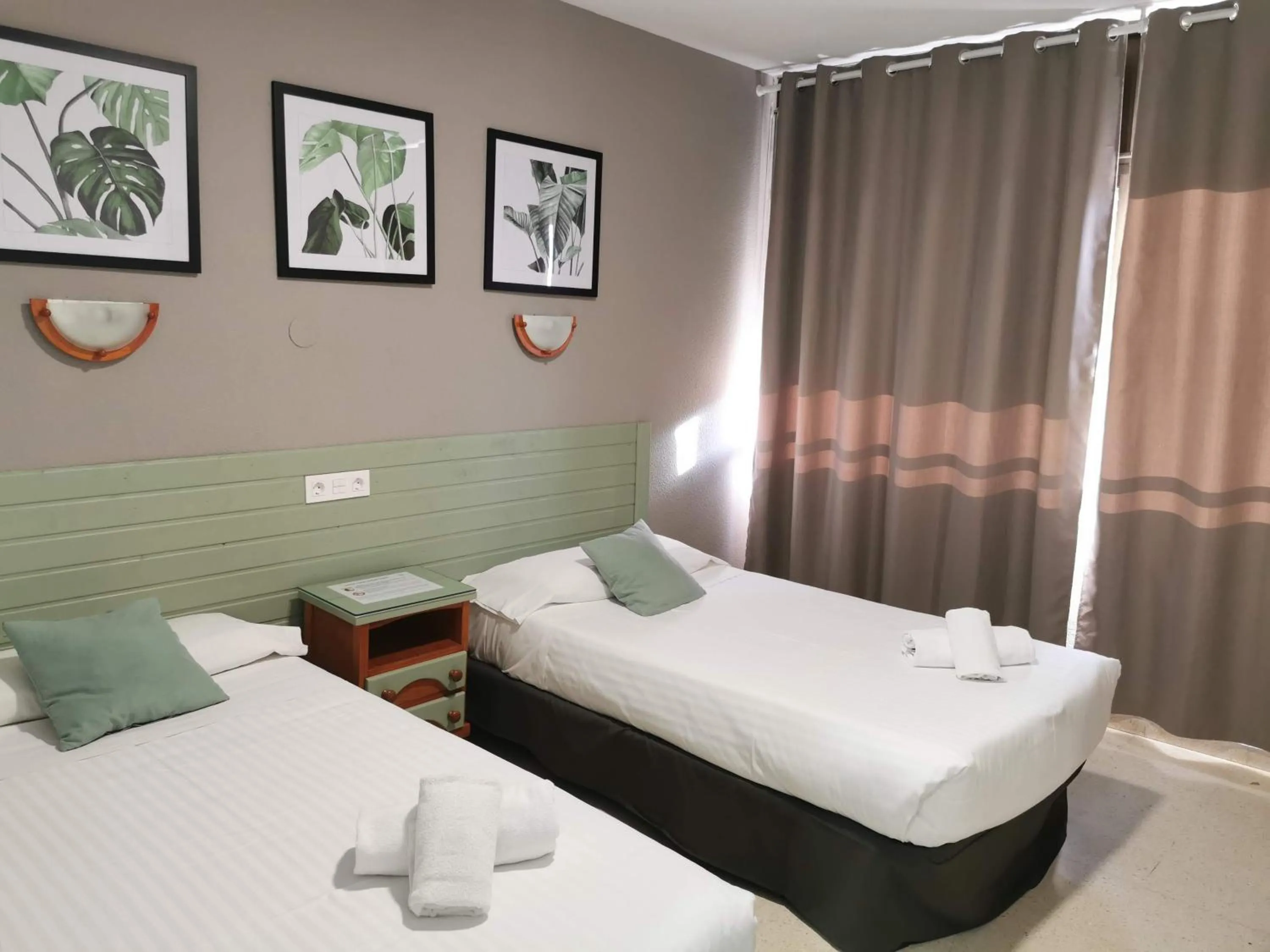 Bed in Hotel Costa Andaluza