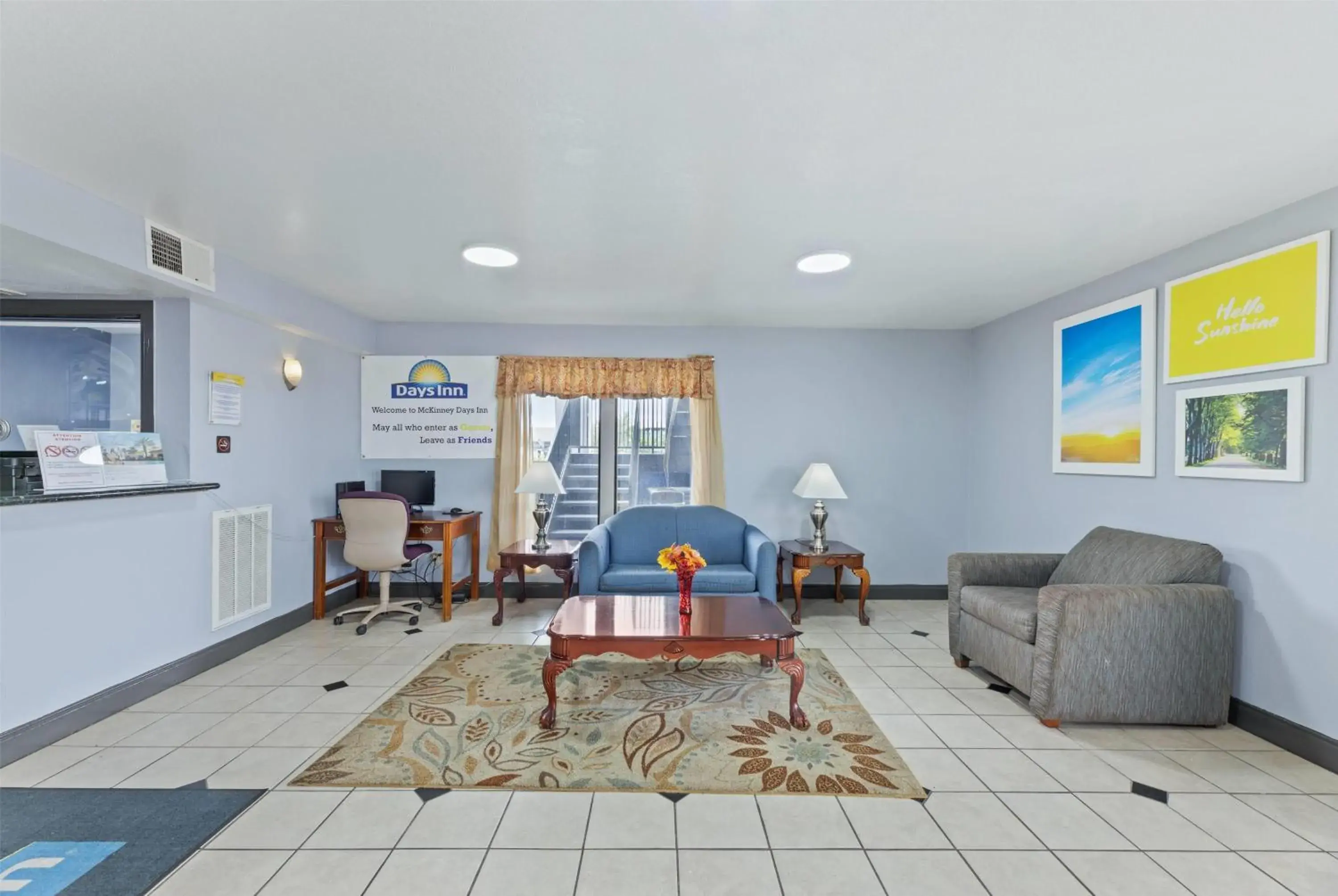 Lobby or reception in Days Inn by Wyndham McKinney Lobby or reception in Days Inn by Wyndham McKinney