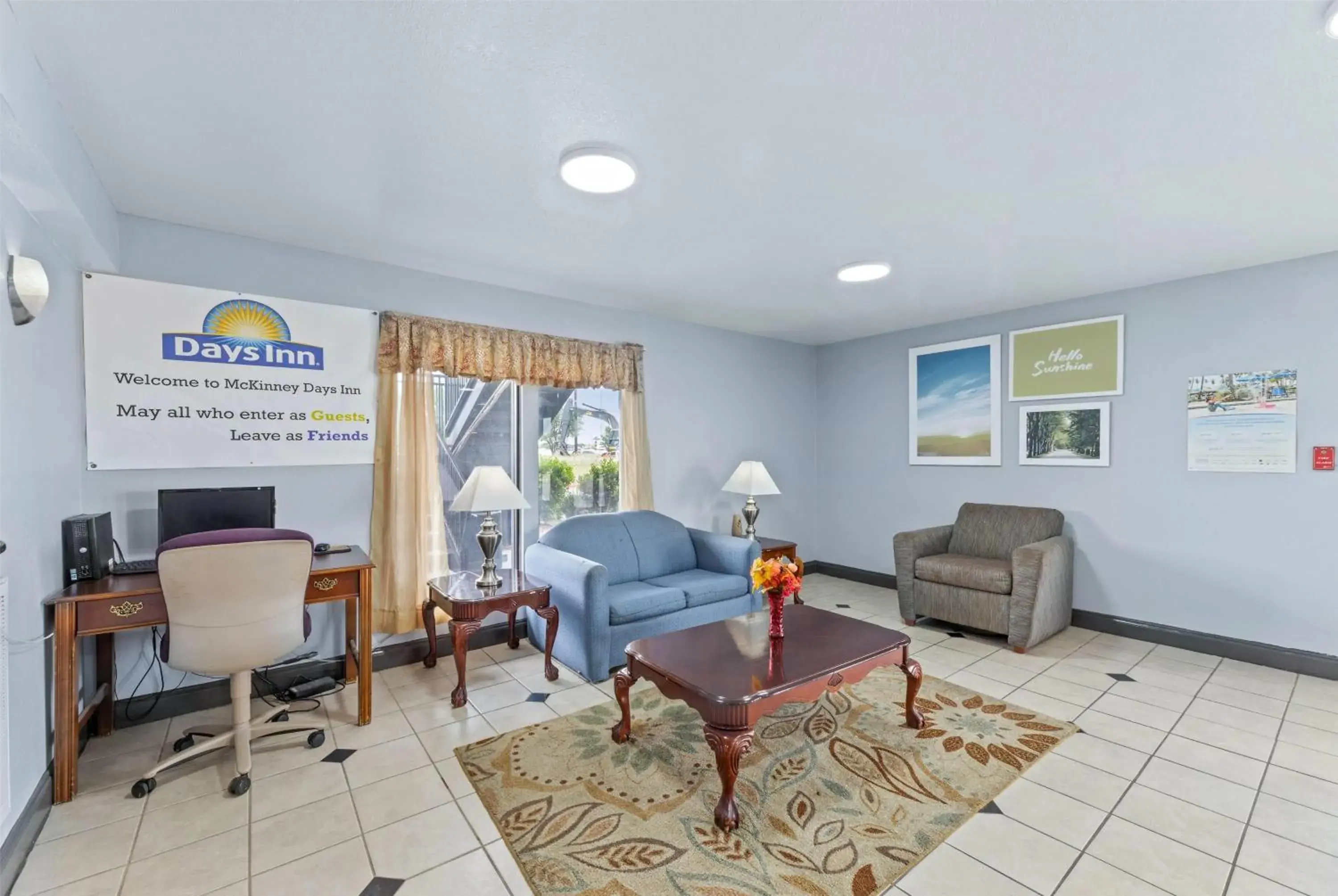 Lobby or reception in Days Inn by Wyndham McKinney Lobby or reception in Days Inn by Wyndham McKinney