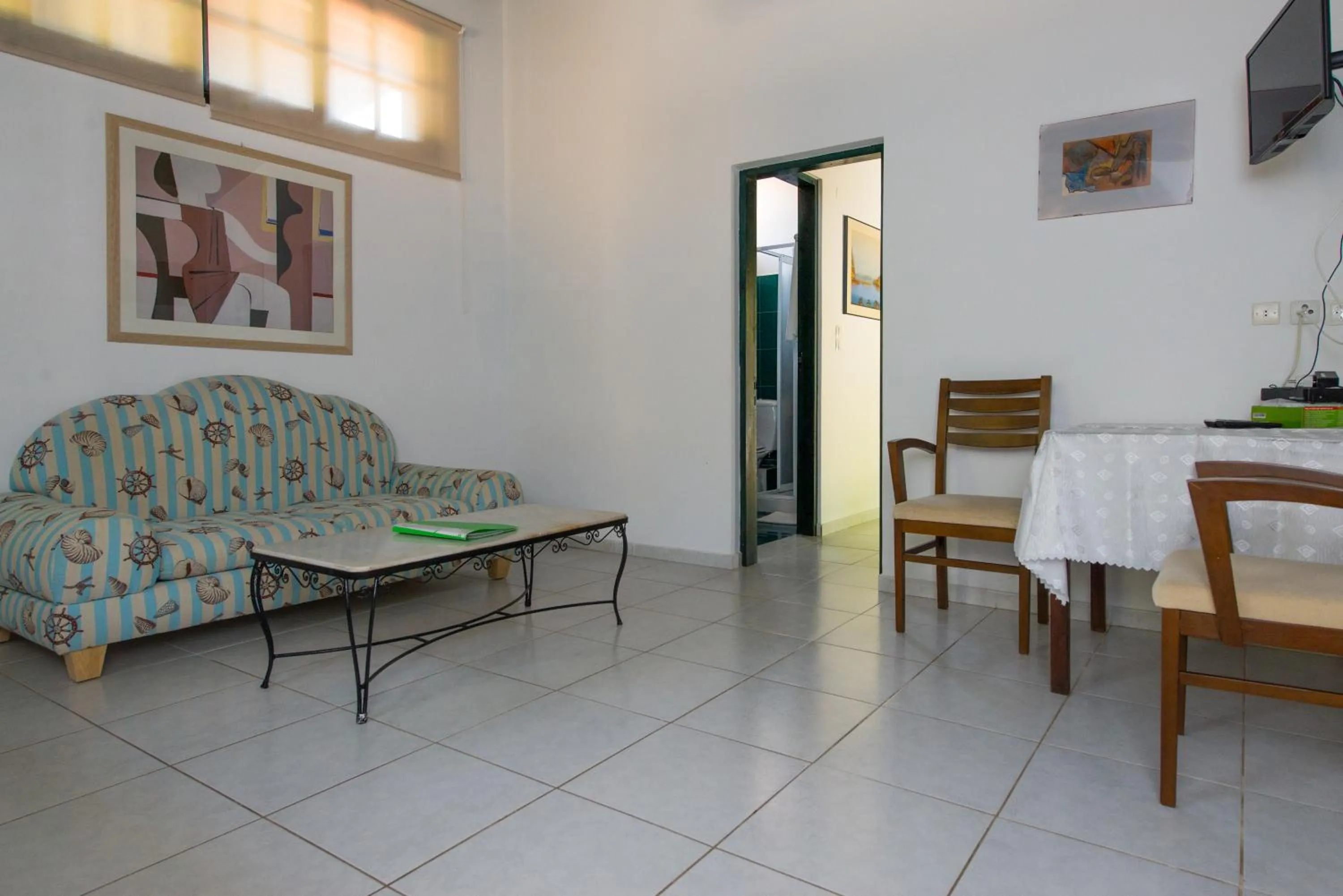 Seating area in Sandy Beach Villas and Apartments