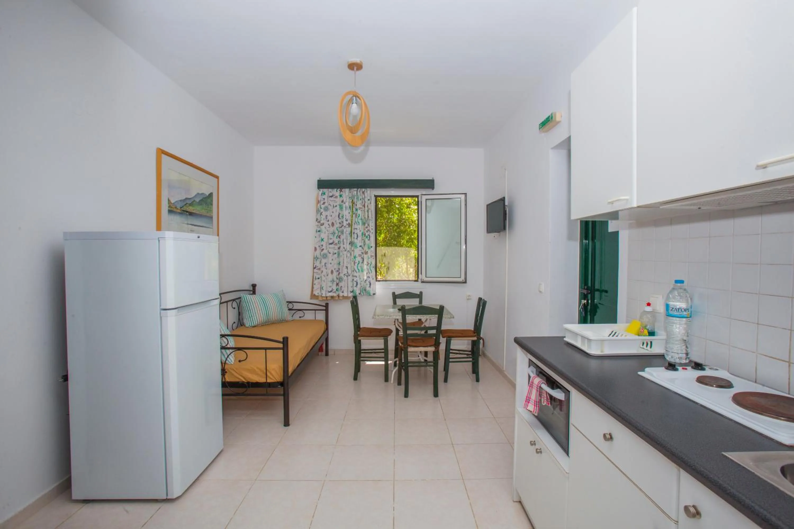 Kitchen or kitchenette in Sandy Beach Villas and Apartments