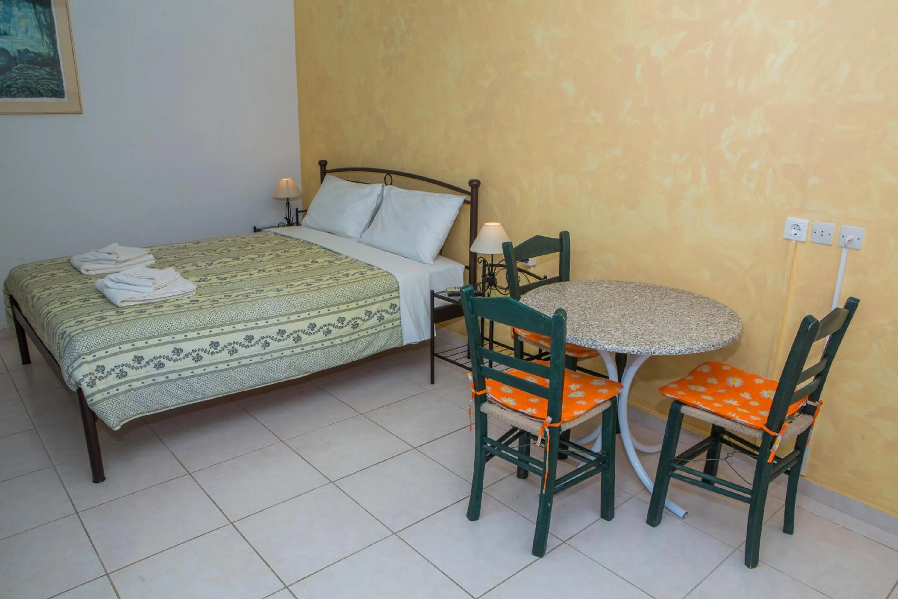 Bed in Sandy Beach Villas and Apartments
