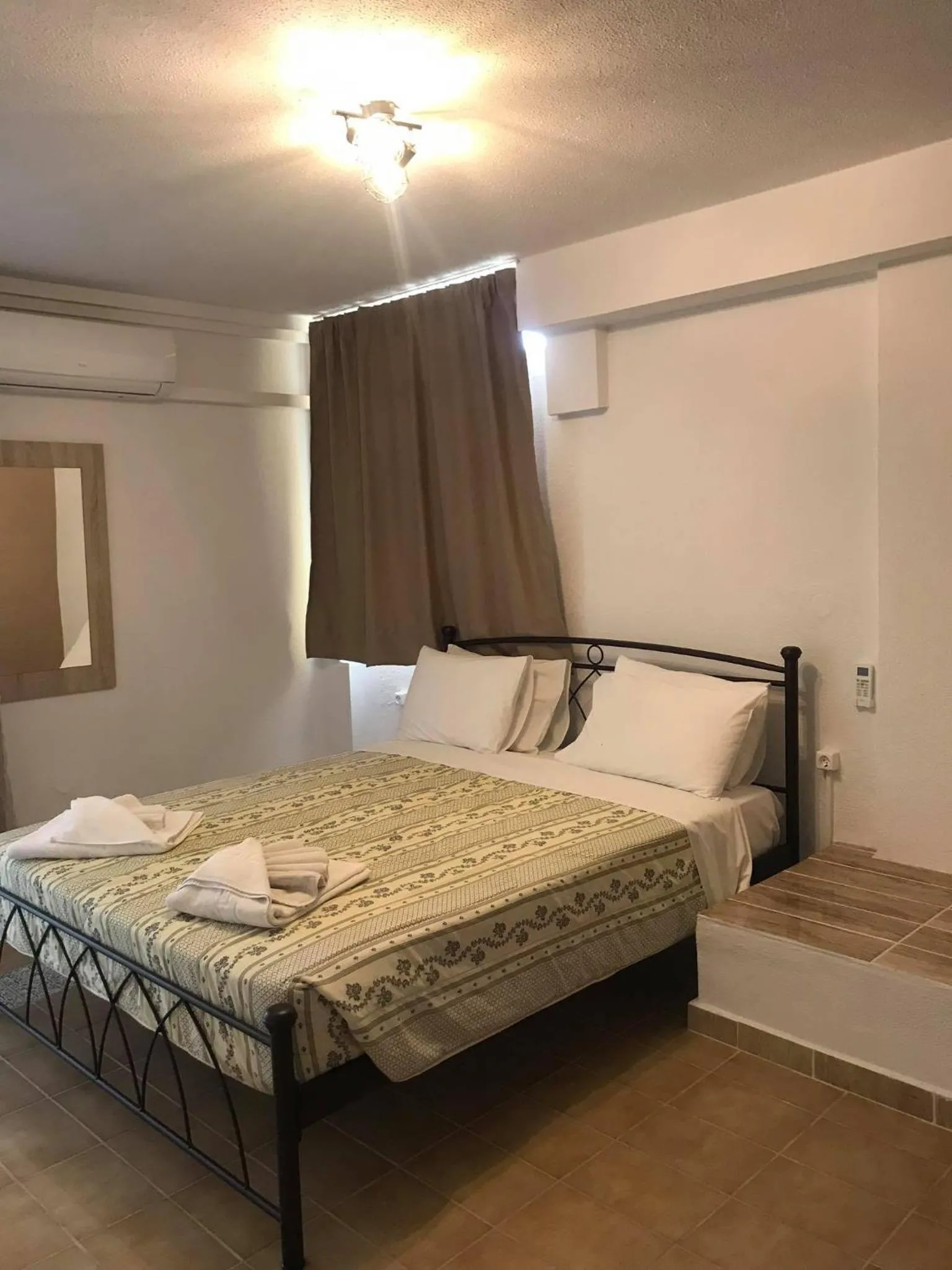 Bed in Sandy Beach Villas and Apartments