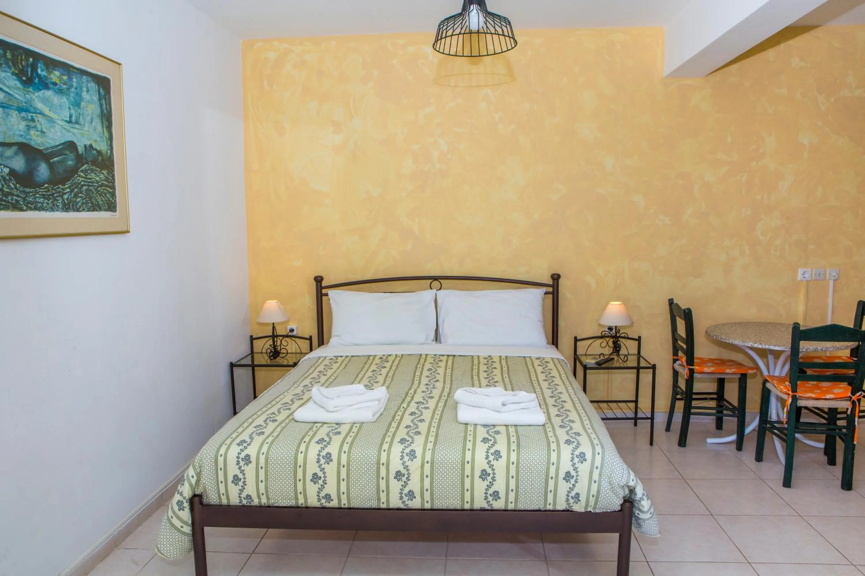 Bed in Sandy Beach Villas and Apartments