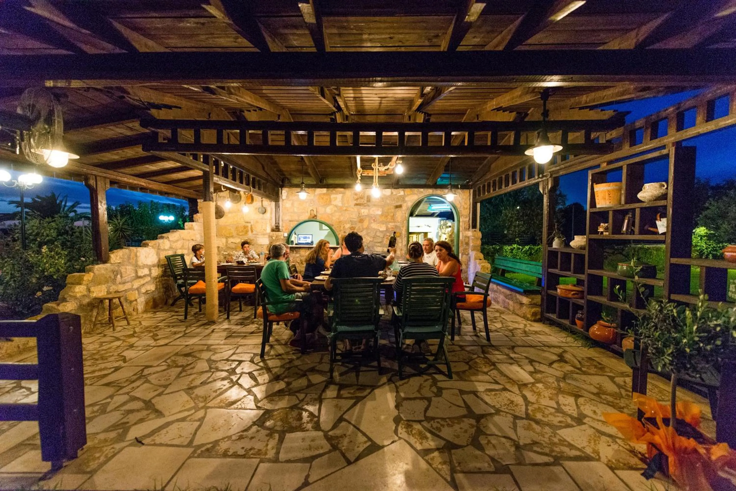 BBQ facilities in Sandy Beach Villas and Apartments