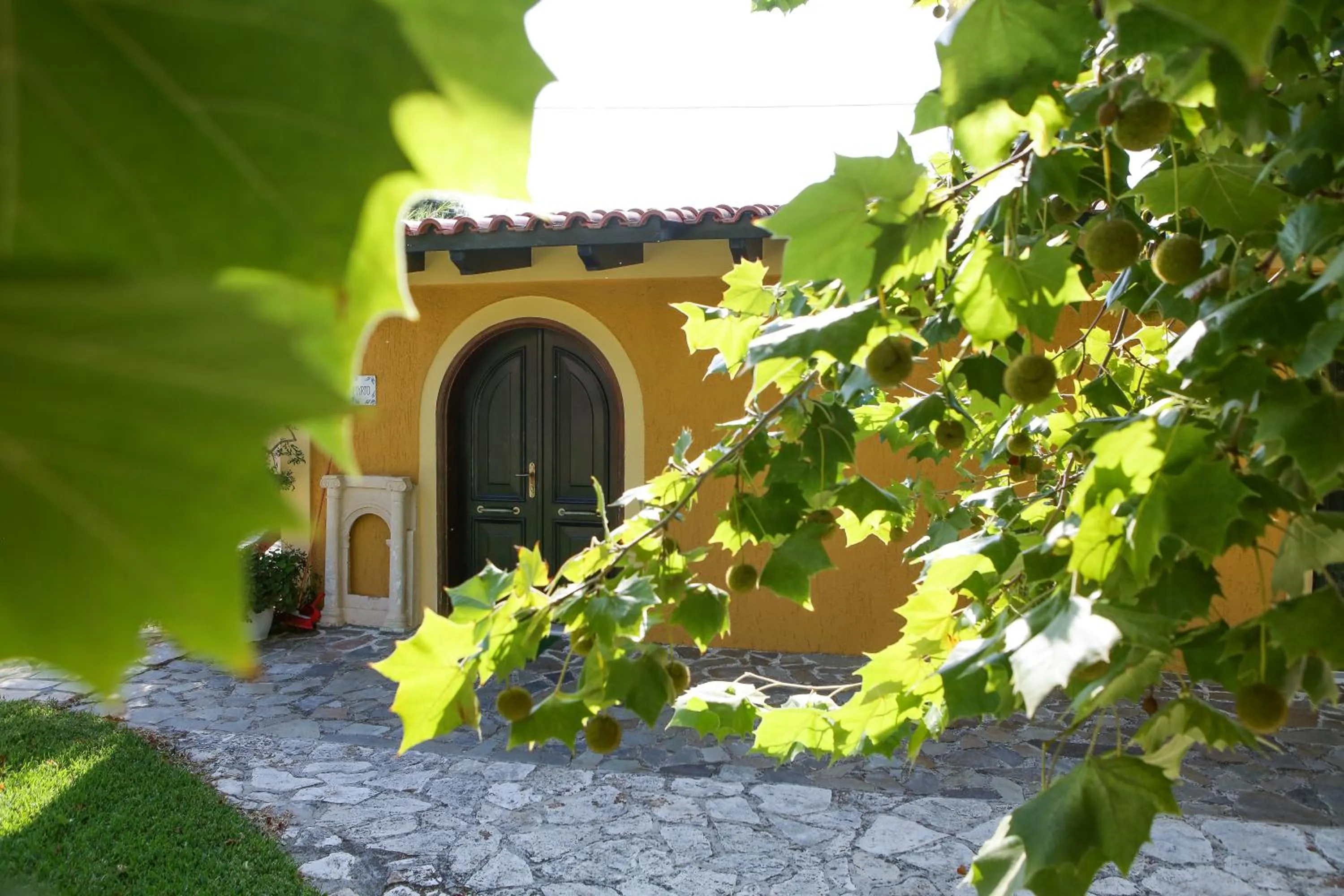 Facade/entrance in Sandy Beach Villas and Apartments