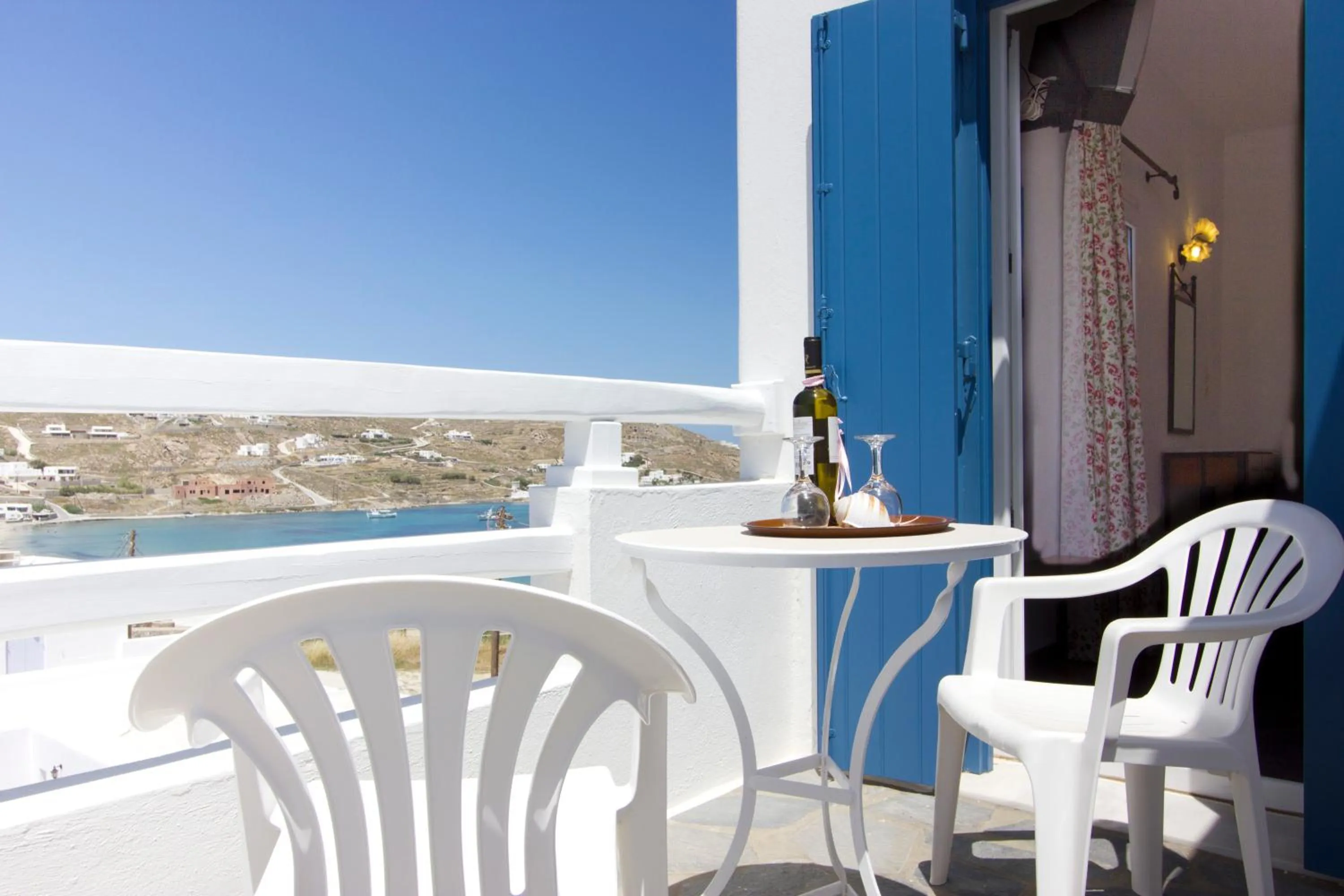 Balcony/Terrace in Anixi Hotel