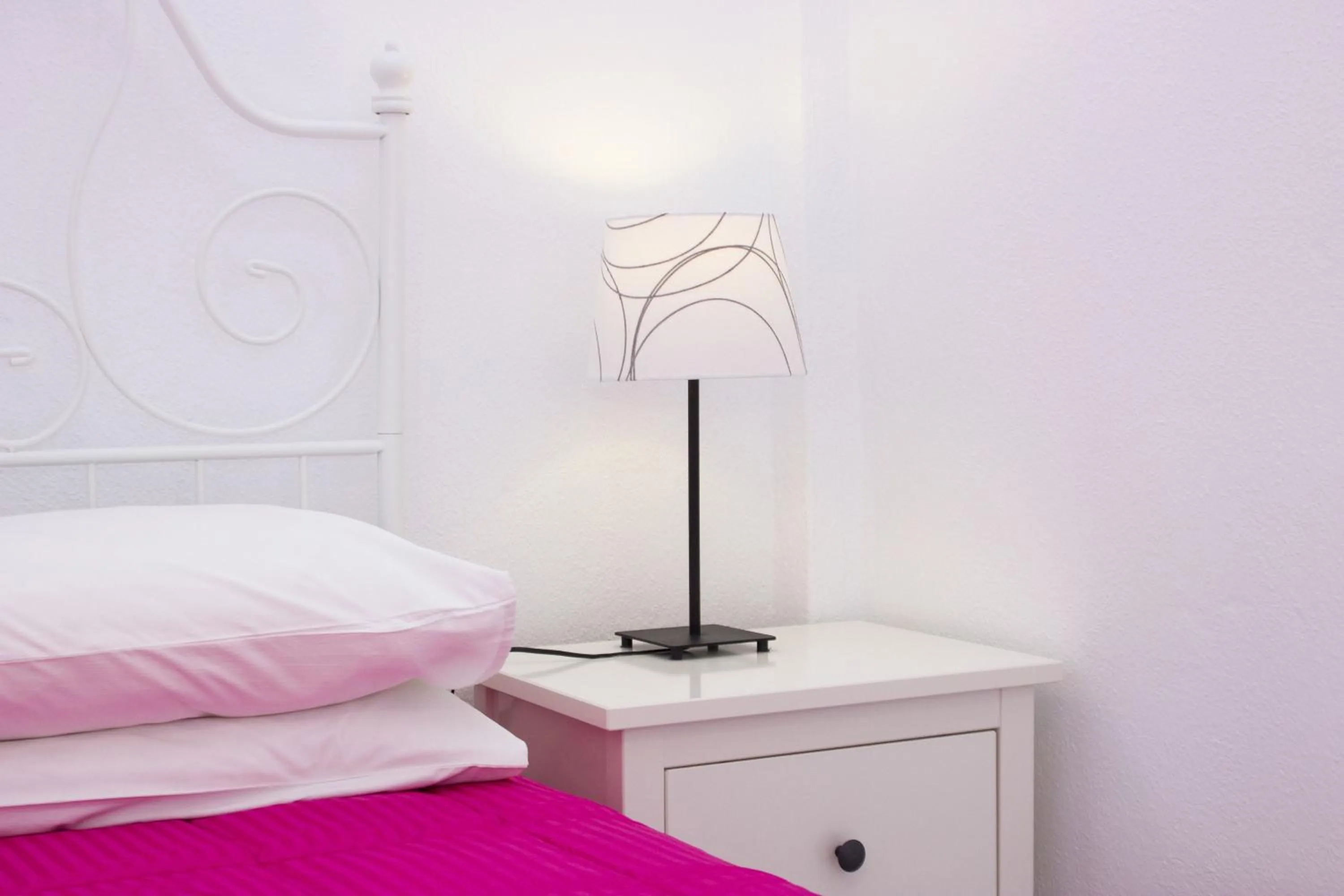 Decorative detail, Bed in Anixi Hotel