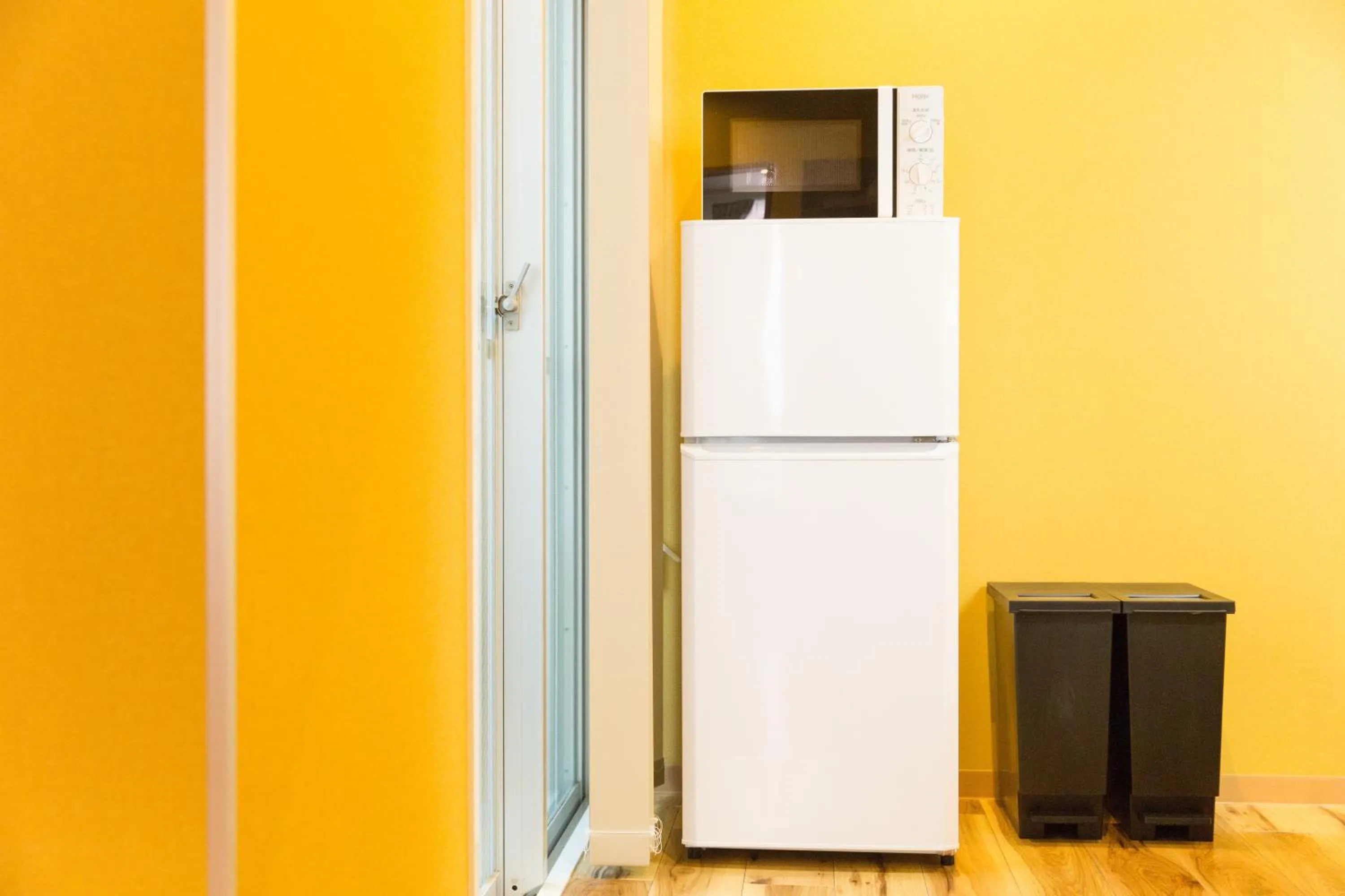 Kitchen or kitchenette in S-Dotonbori Hotel Namba - Self Check-In Only