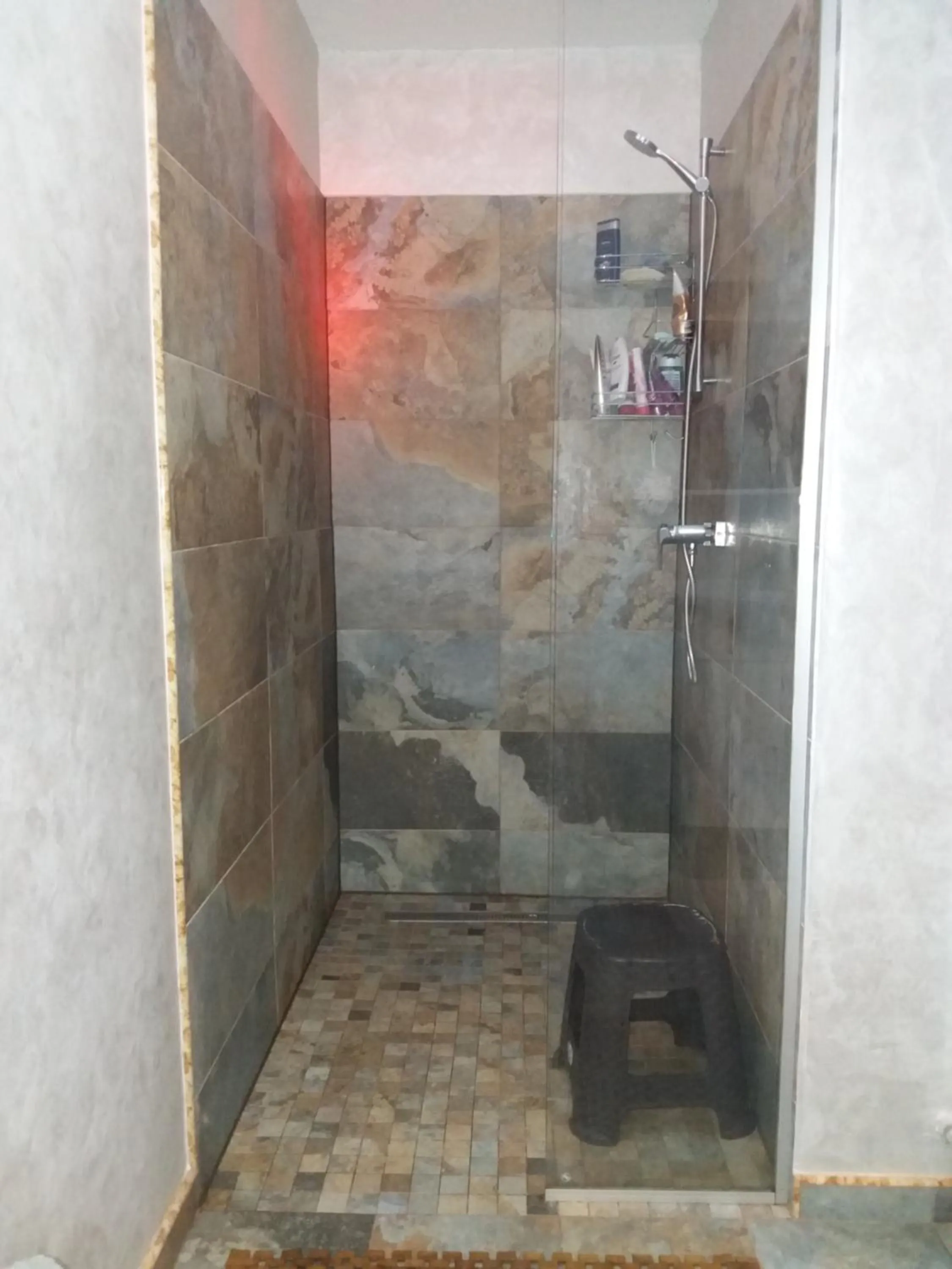 Shower in Agropensiunea Maris