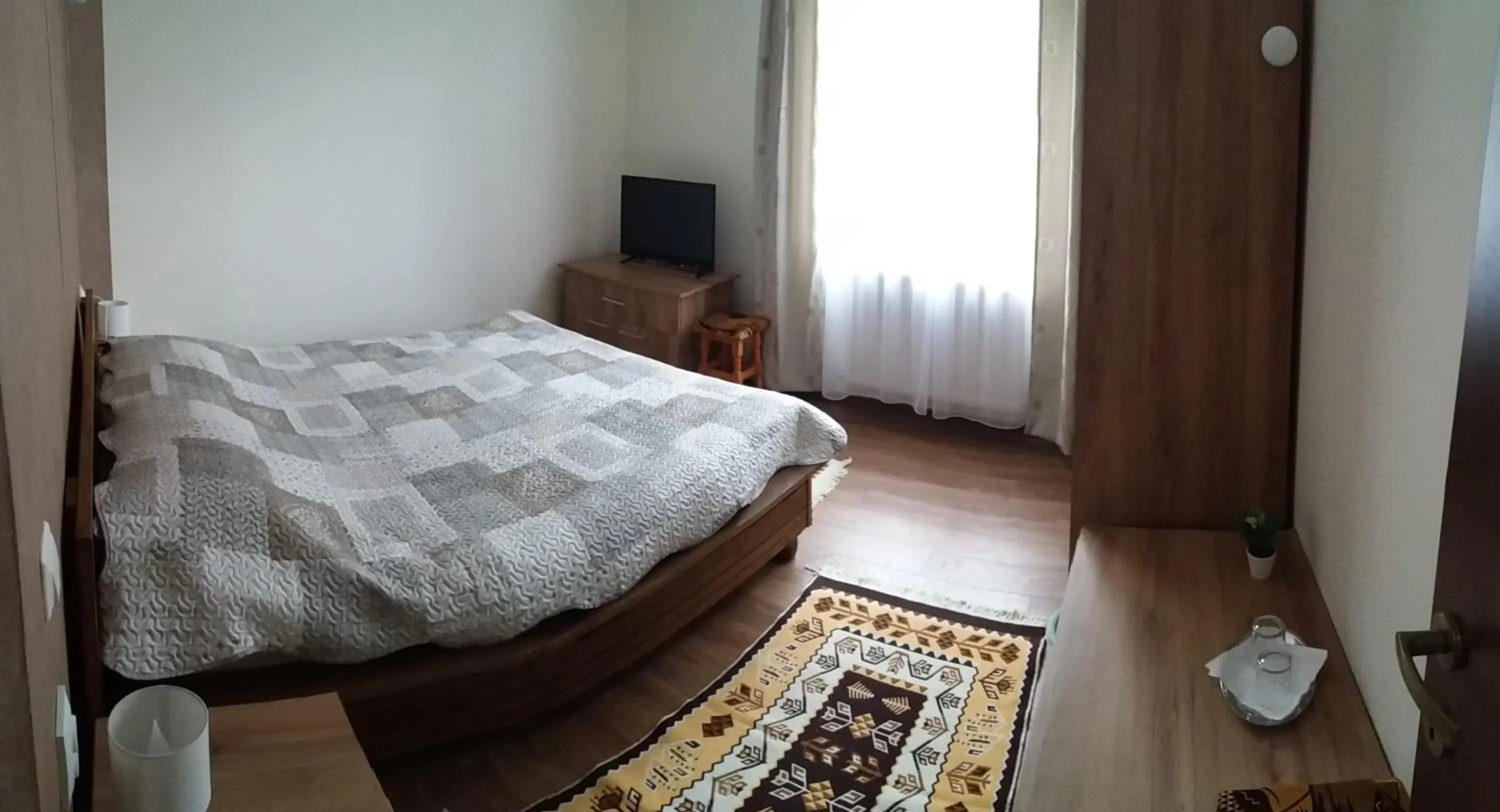 Bed in Agropensiunea Maris